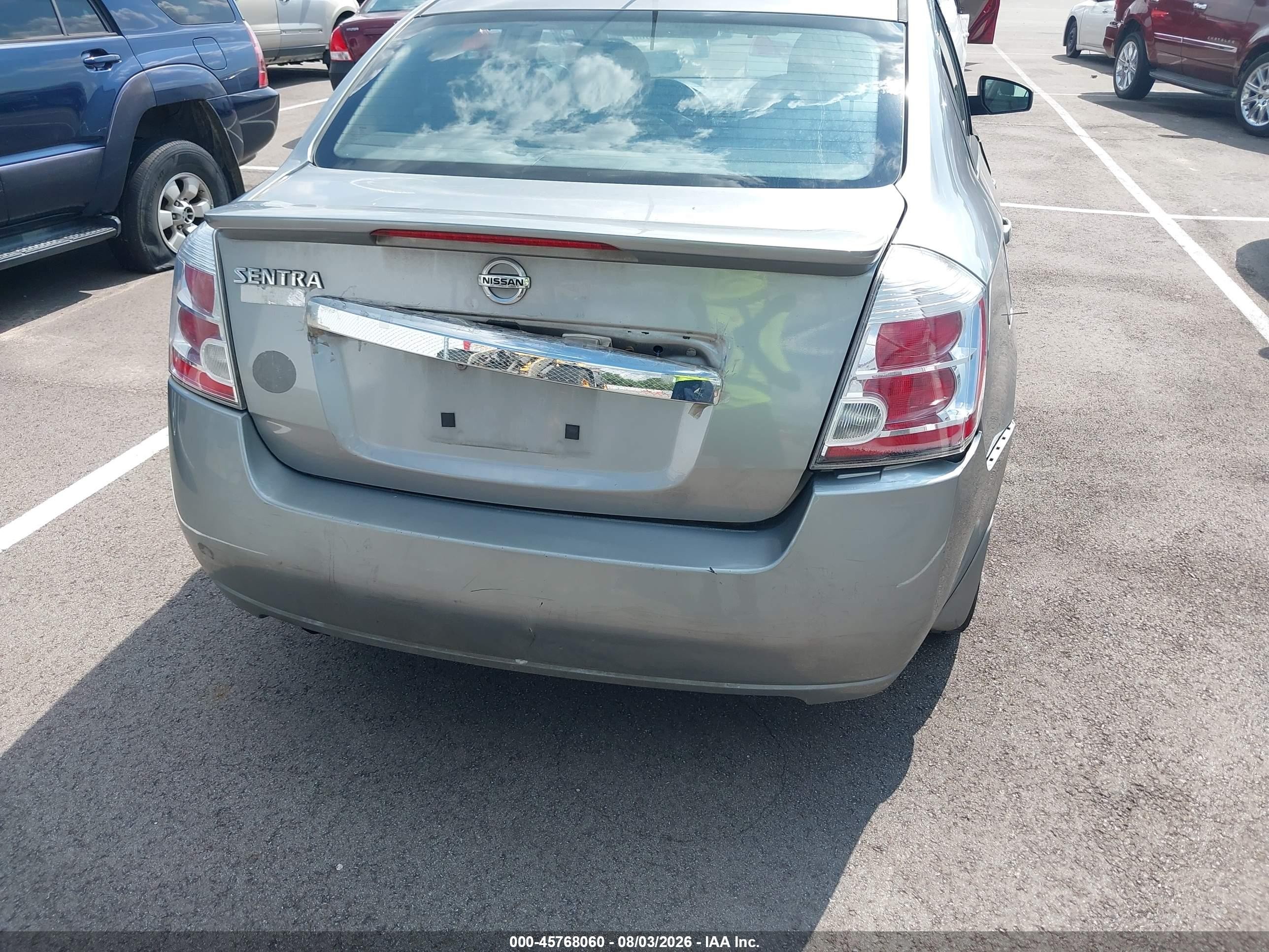 2011 Nissan Sentra 2.0s Gray vin: 3N1AB6AP4BL704143