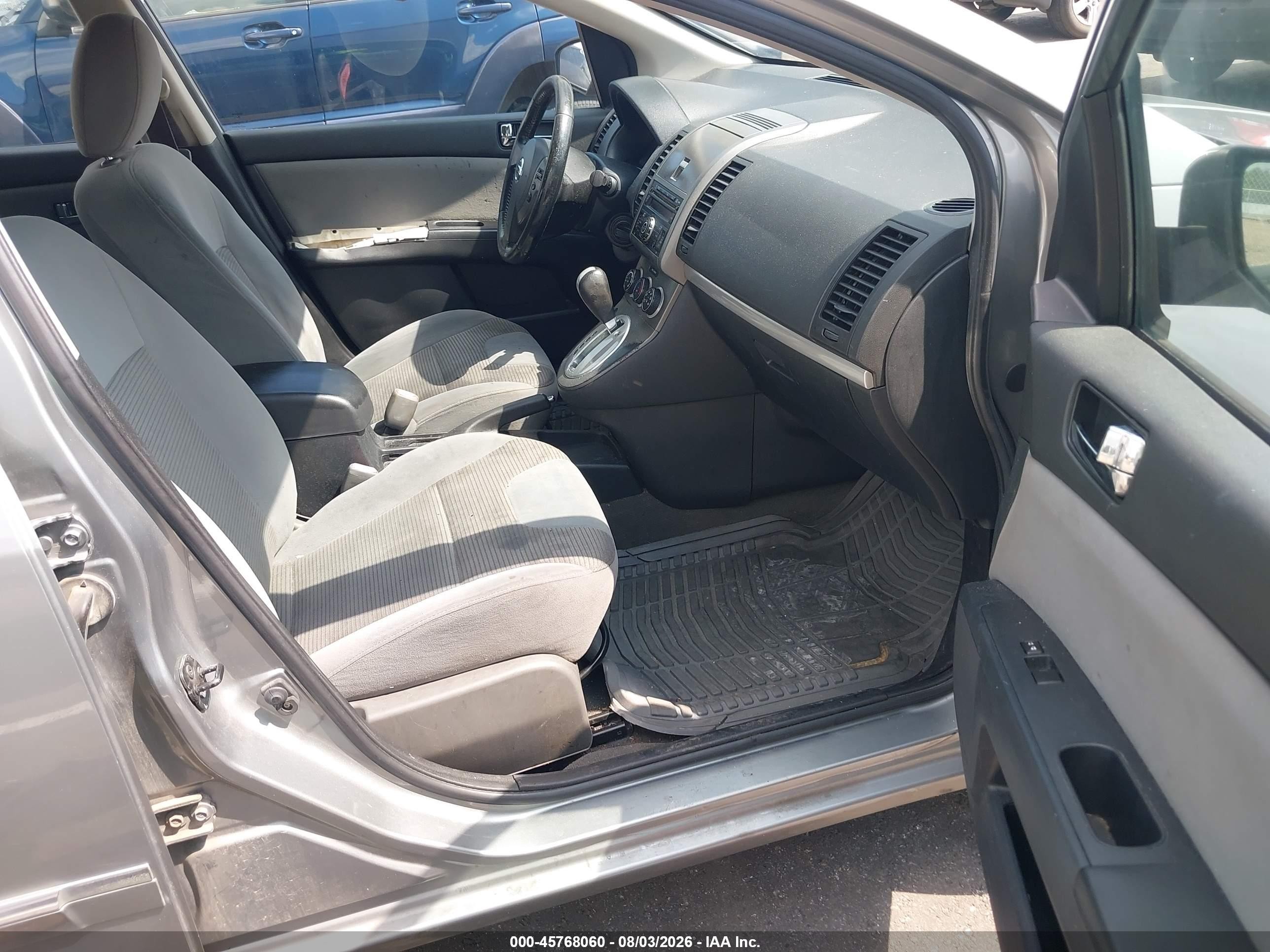 2011 Nissan Sentra 2.0s Gray vin: 3N1AB6AP4BL704143