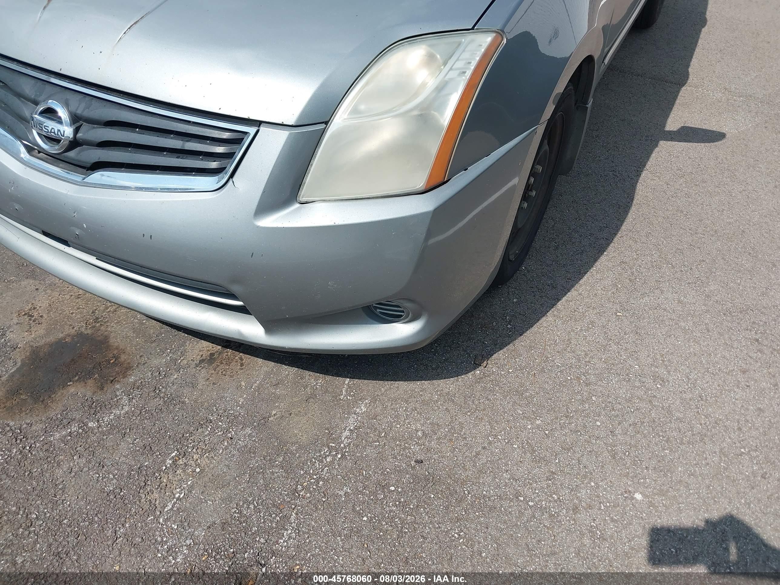 2011 Nissan Sentra 2.0s Gray vin: 3N1AB6AP4BL704143