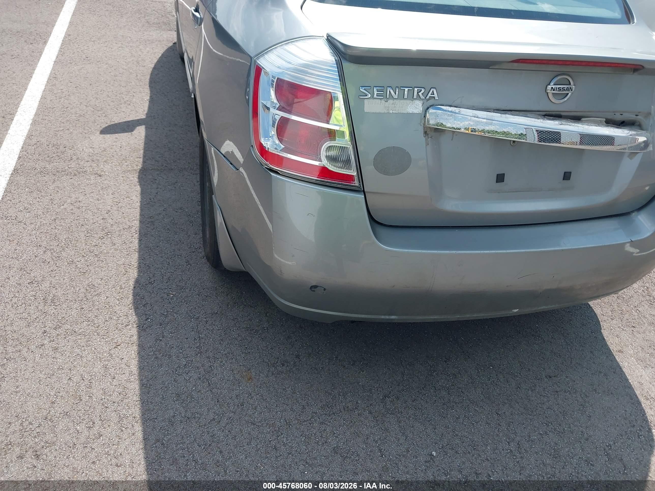 2011 Nissan Sentra 2.0s Gray vin: 3N1AB6AP4BL704143