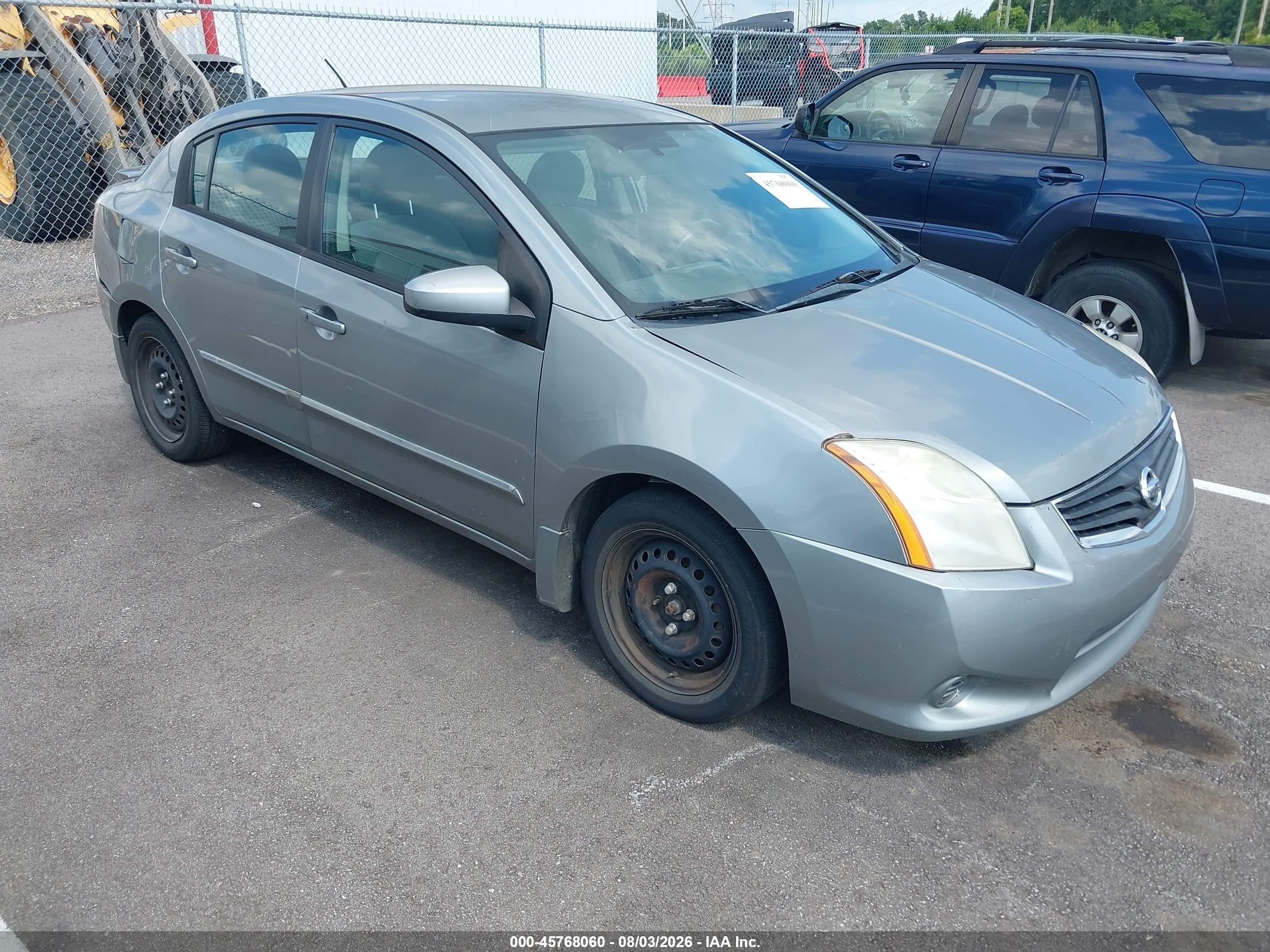 2011 Nissan Sentra 2.0s Gray vin: 3N1AB6AP4BL704143