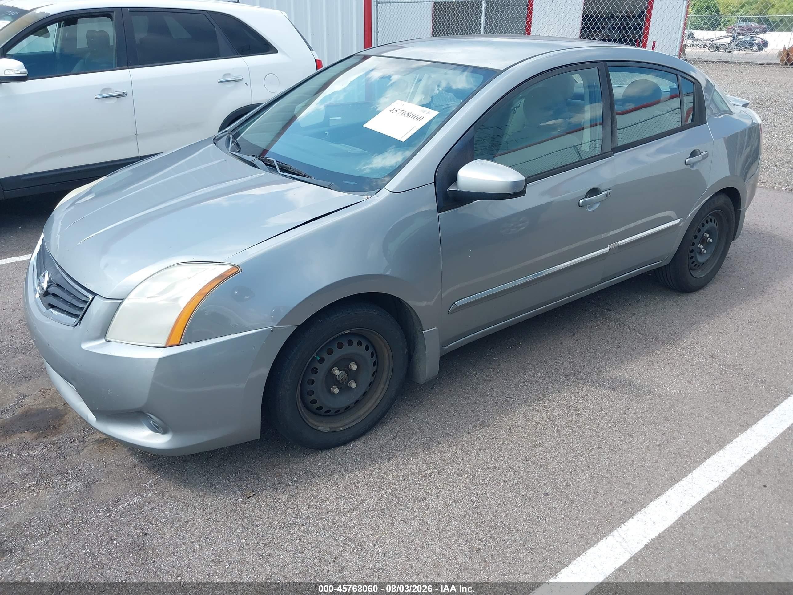 2011 Nissan Sentra 2.0s Gray vin: 3N1AB6AP4BL704143