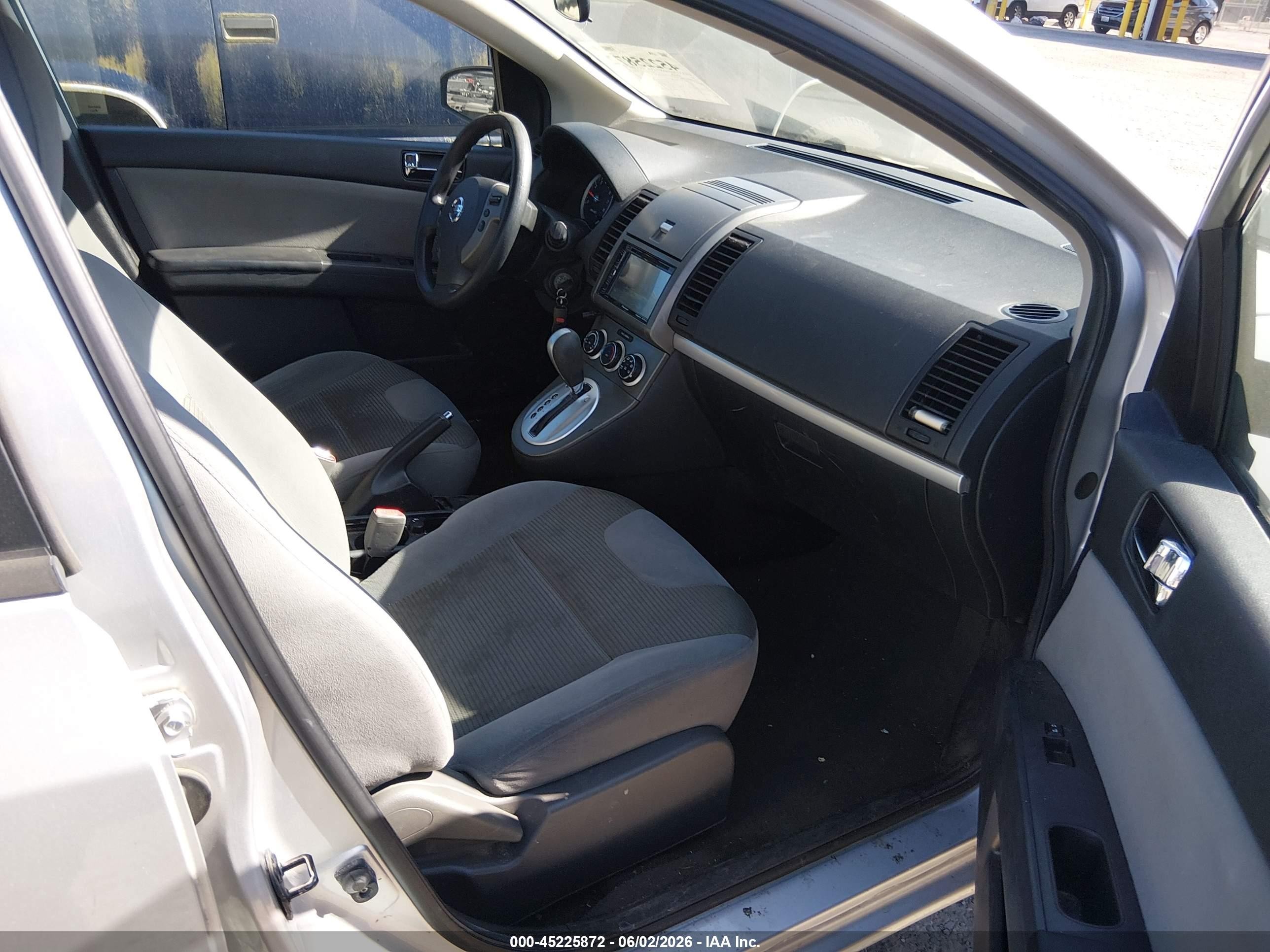 2011 Nissan Sentra 2.0s Silver vin: 3N1AB6AP4BL721993