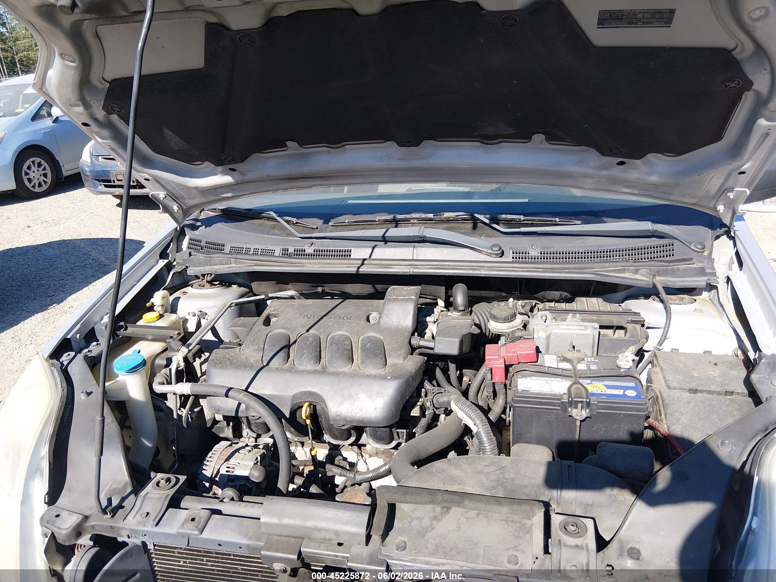 2011 Nissan Sentra 2.0s Silver vin: 3N1AB6AP4BL721993