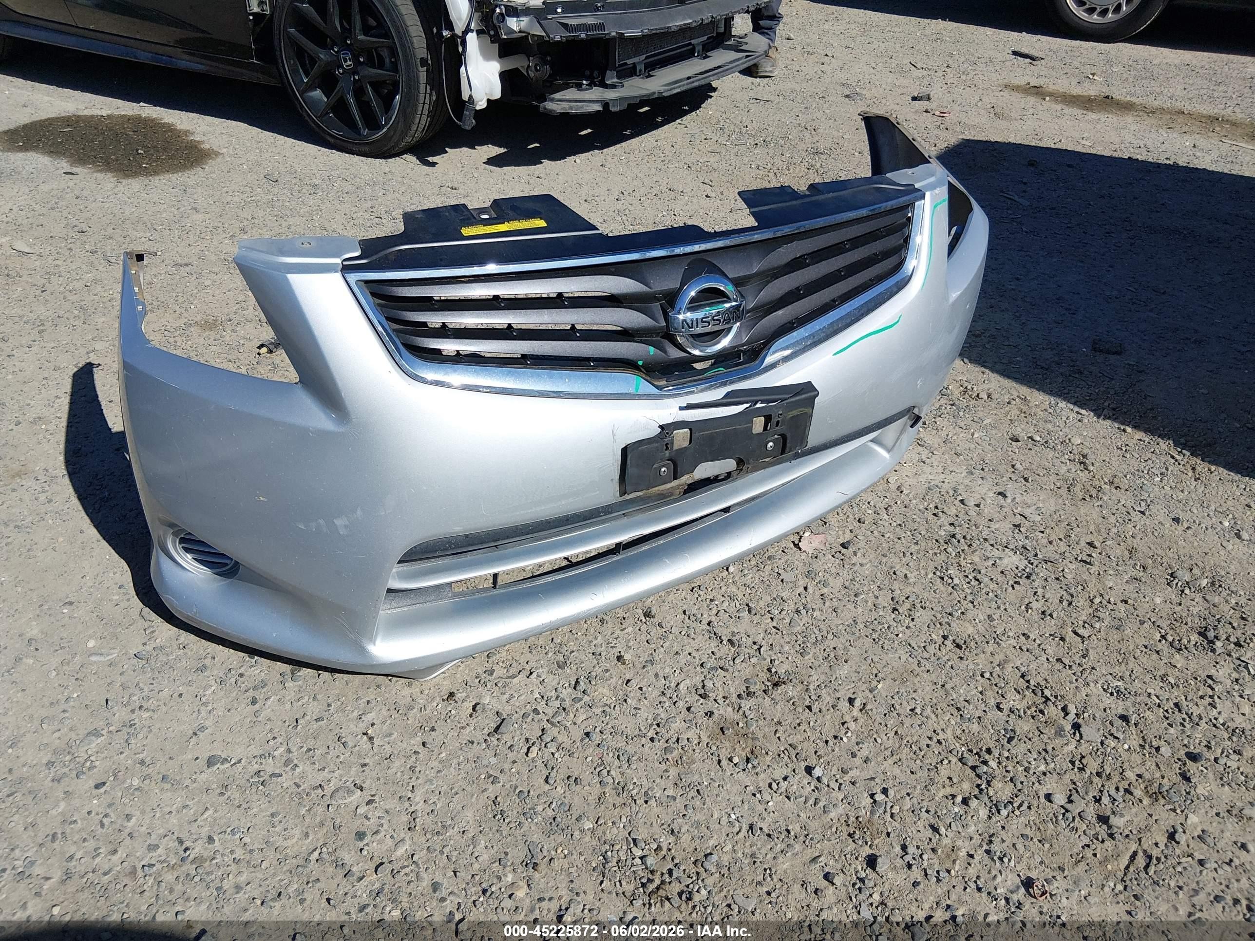 2011 Nissan Sentra 2.0s Silver vin: 3N1AB6AP4BL721993
