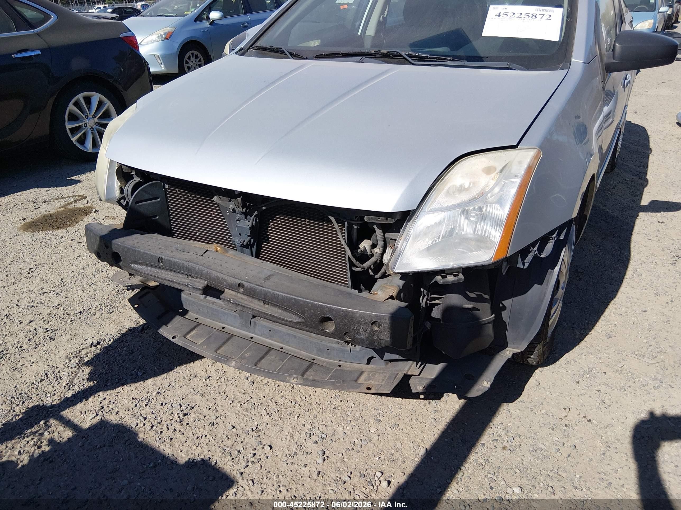 2011 Nissan Sentra 2.0s Silver vin: 3N1AB6AP4BL721993