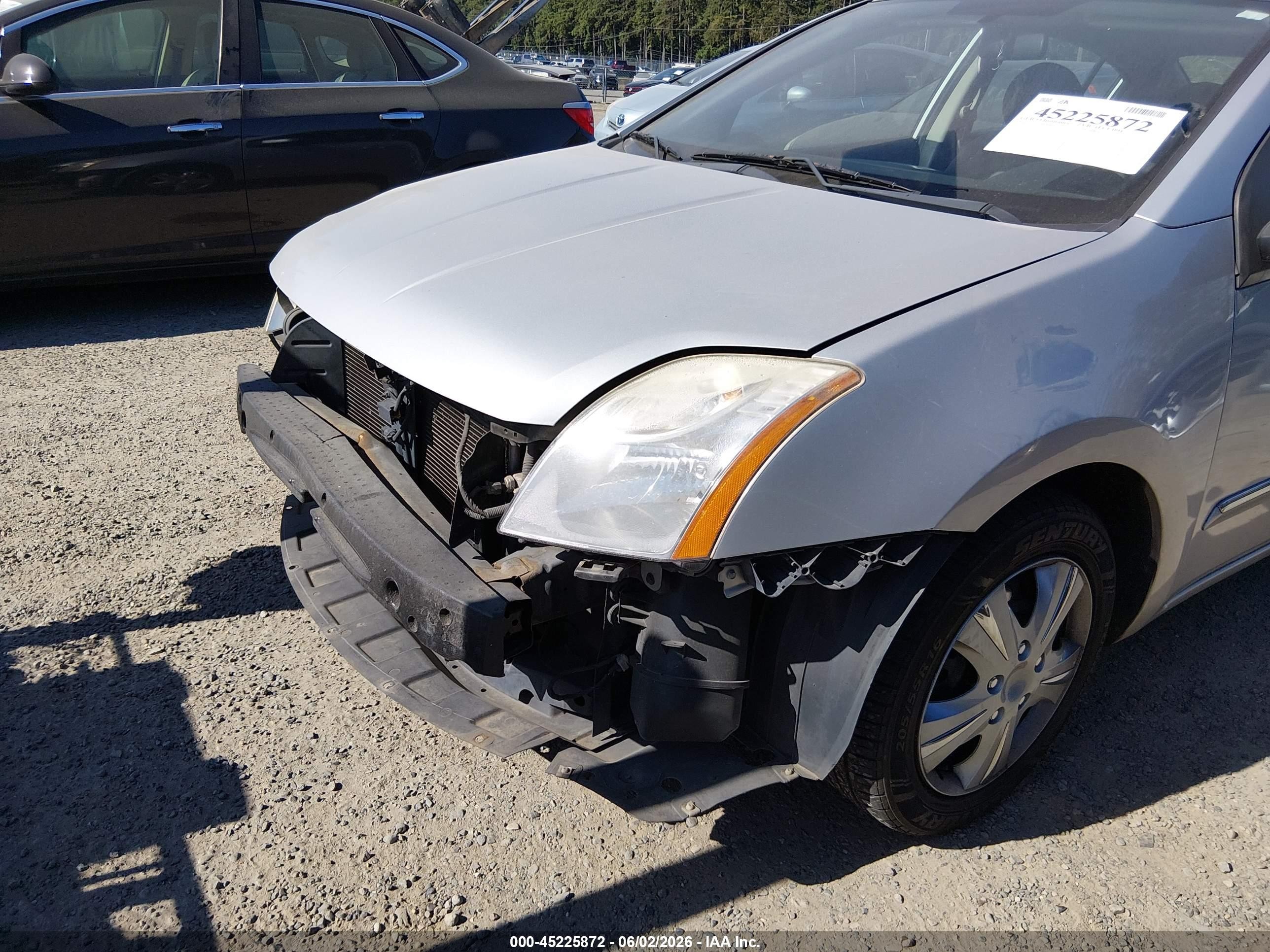 2011 Nissan Sentra 2.0s Silver vin: 3N1AB6AP4BL721993