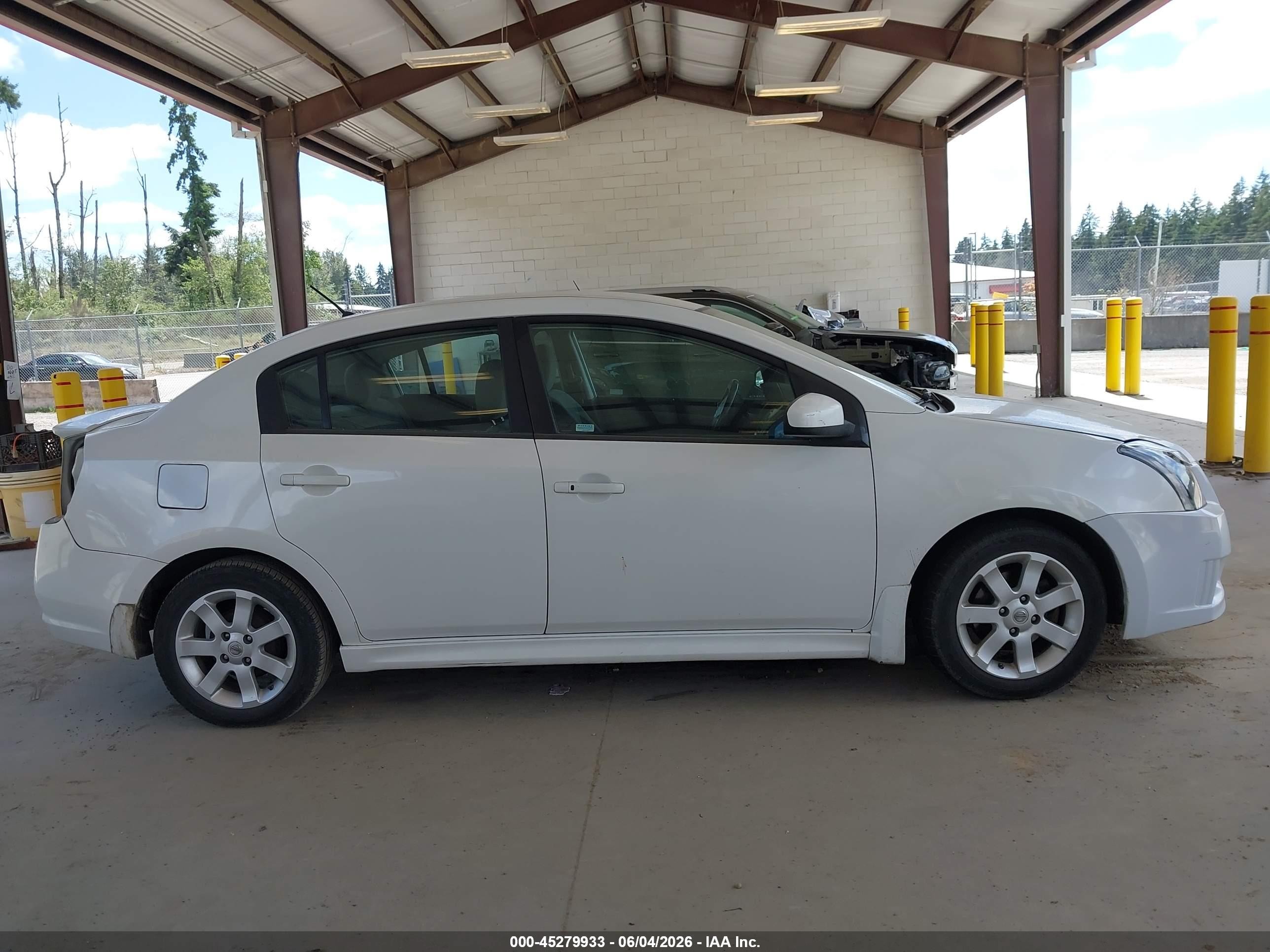 2011 Nissan Sentra 2.0sr White vin: 3N1AB6AP4BL728328