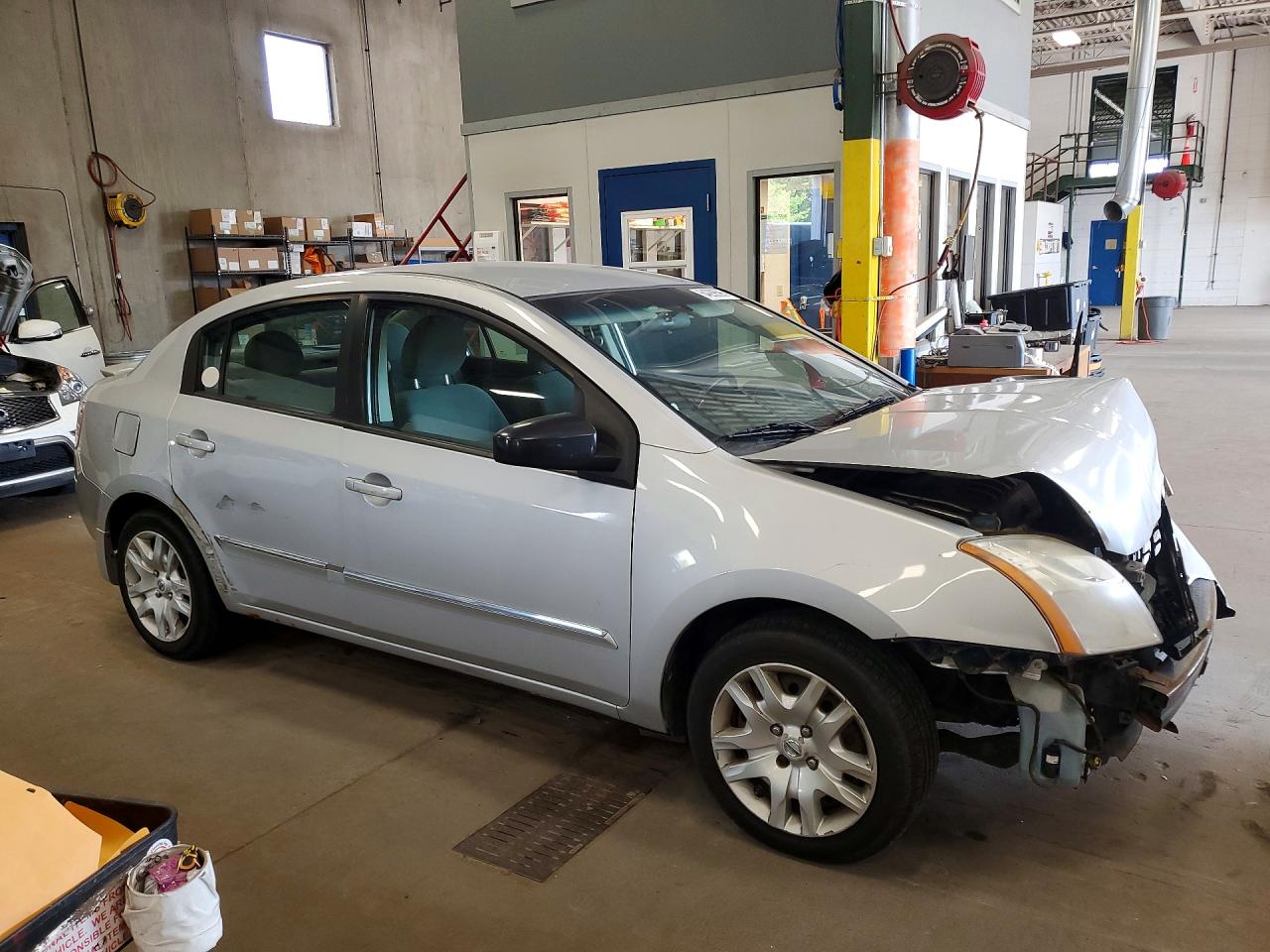 2012 Nissan Sentra 2.0 Silver vin: 3N1AB6AP4CL626657