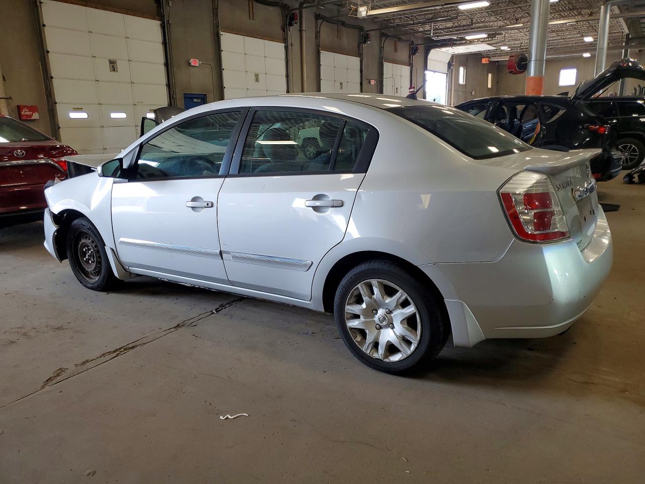 2012 Nissan Sentra 2.0 Silver vin: 3N1AB6AP4CL626657