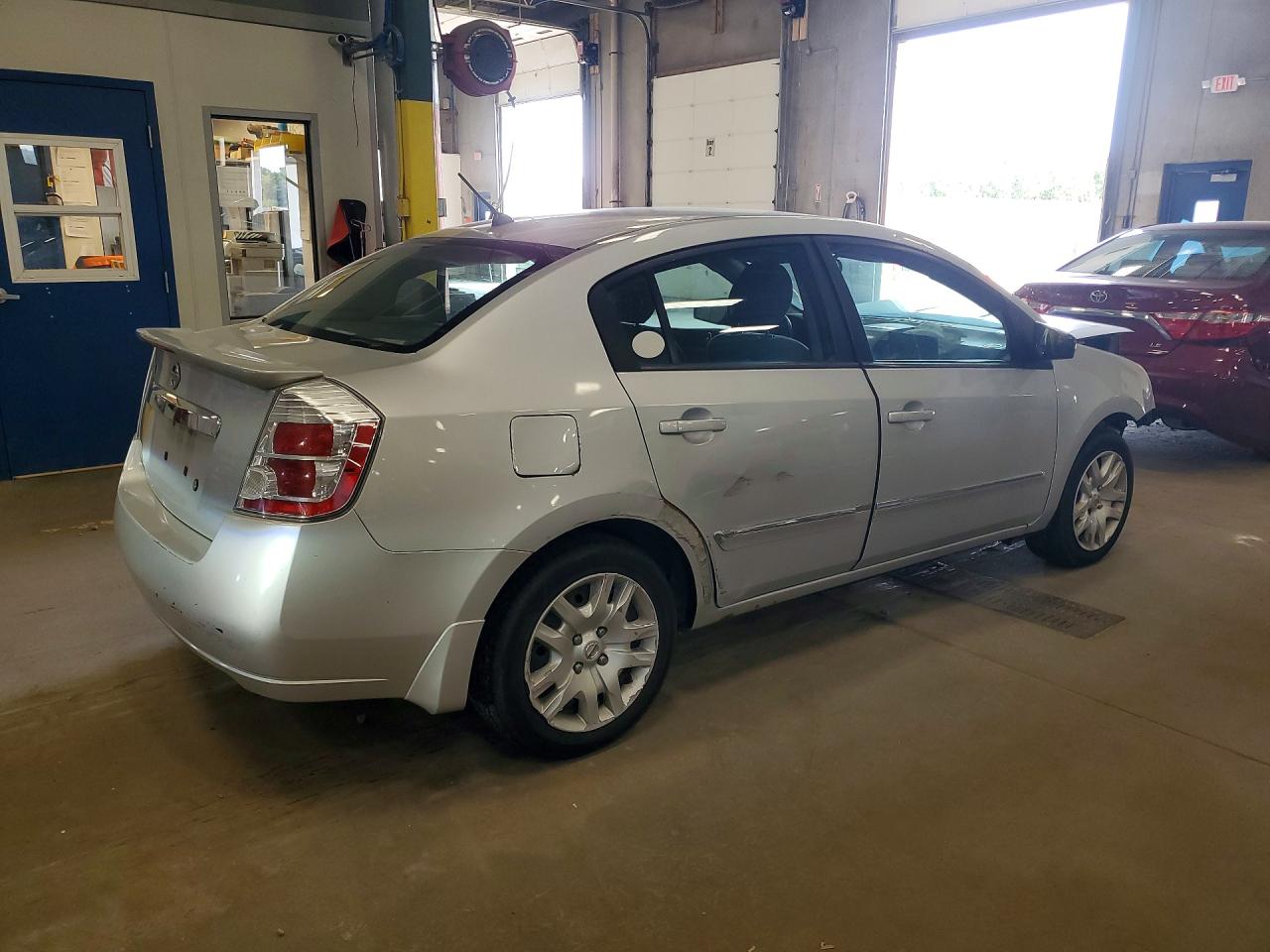 2012 Nissan Sentra 2.0 Silver vin: 3N1AB6AP4CL626657