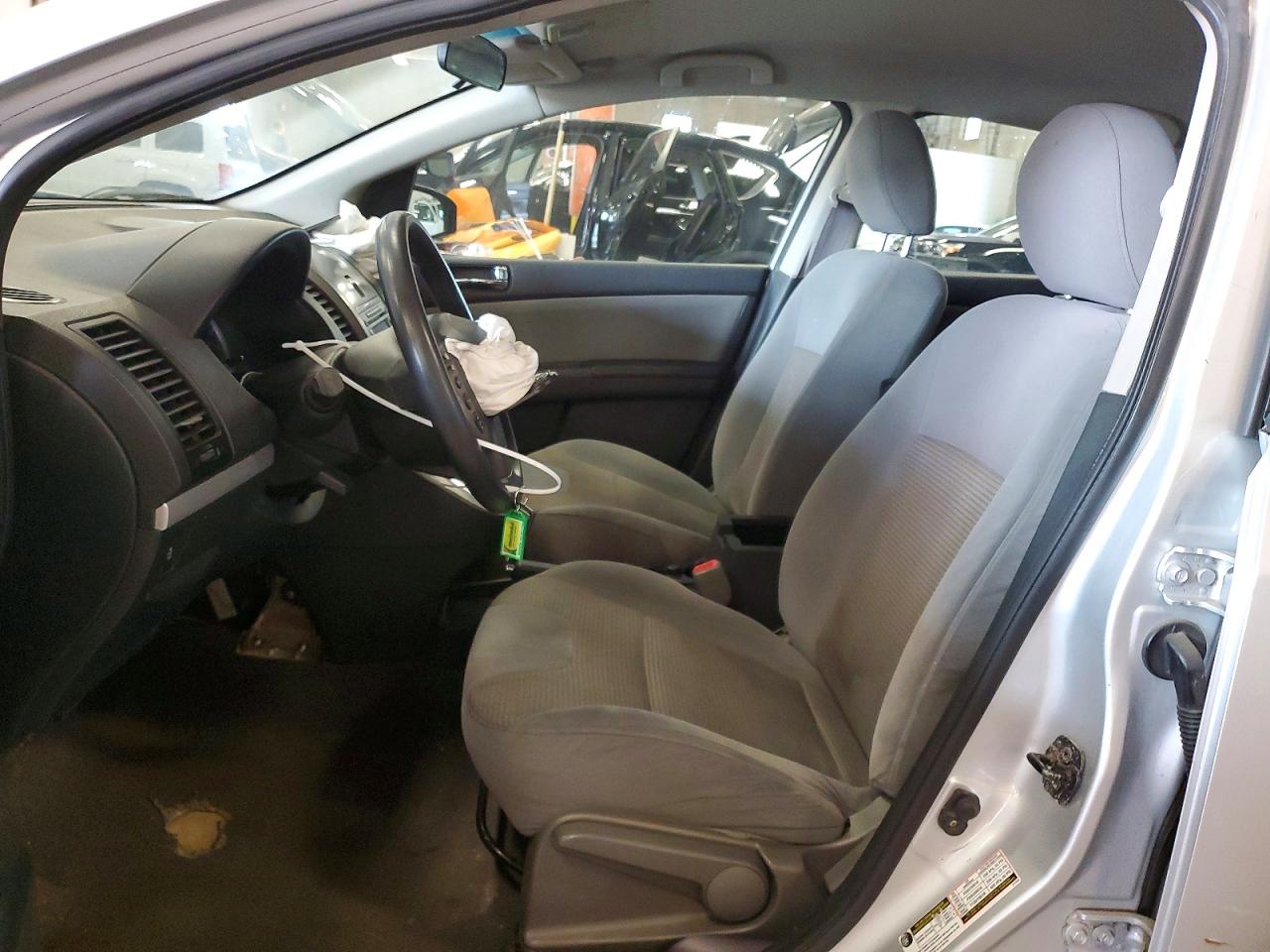 2012 Nissan Sentra 2.0 Silver vin: 3N1AB6AP4CL626657