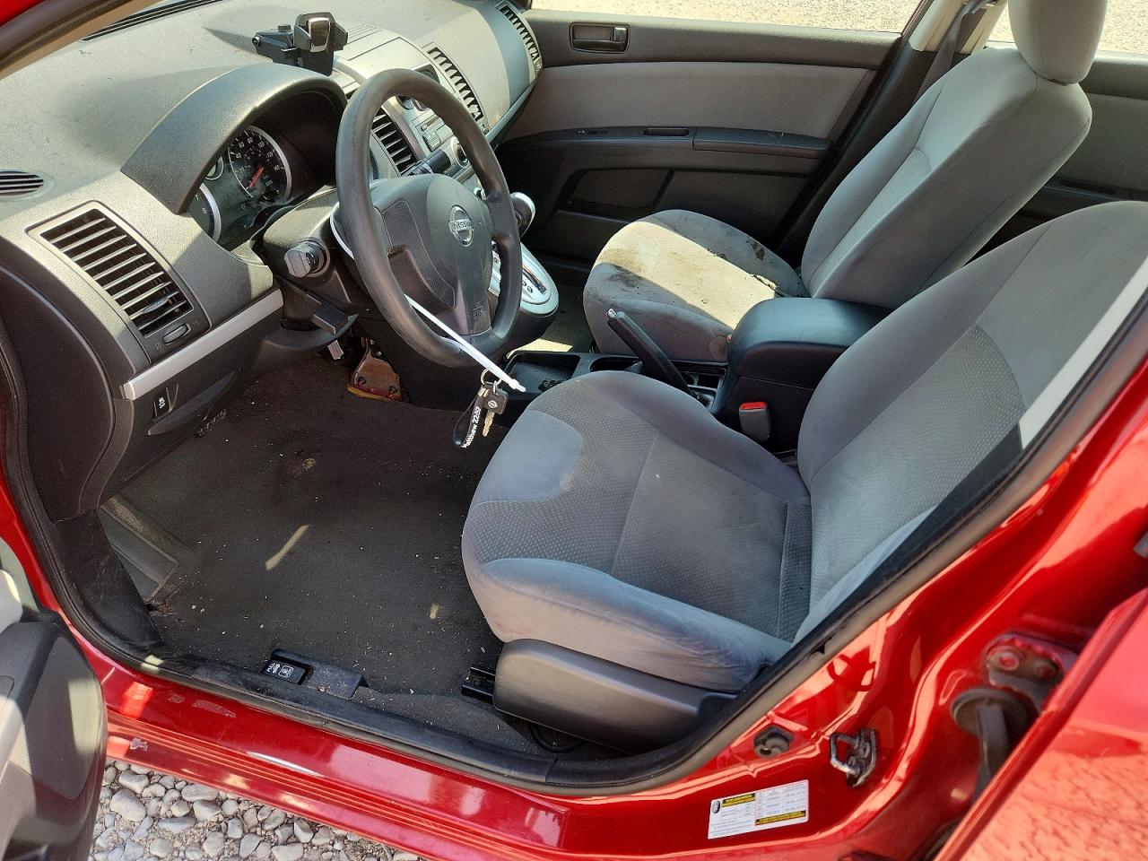 2012 Nissan Sentra 2.0 Burgundy vin: 3N1AB6AP4CL626951