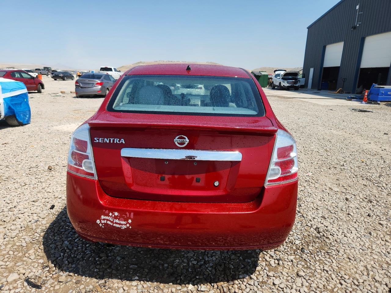 2012 Nissan Sentra 2.0 Burgundy vin: 3N1AB6AP4CL626951