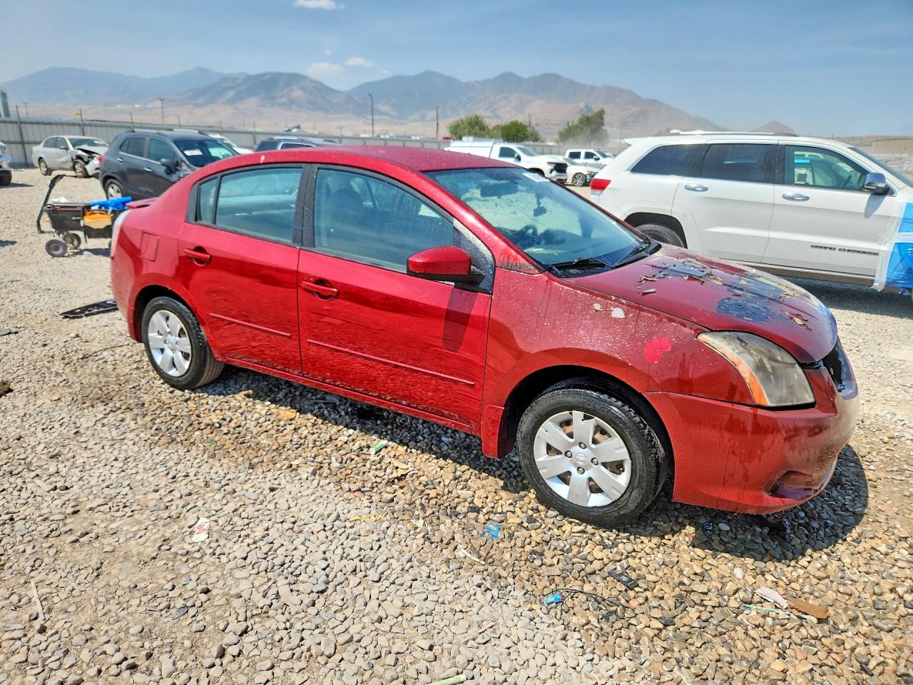 2012 Nissan Sentra 2.0 Burgundy vin: 3N1AB6AP4CL626951