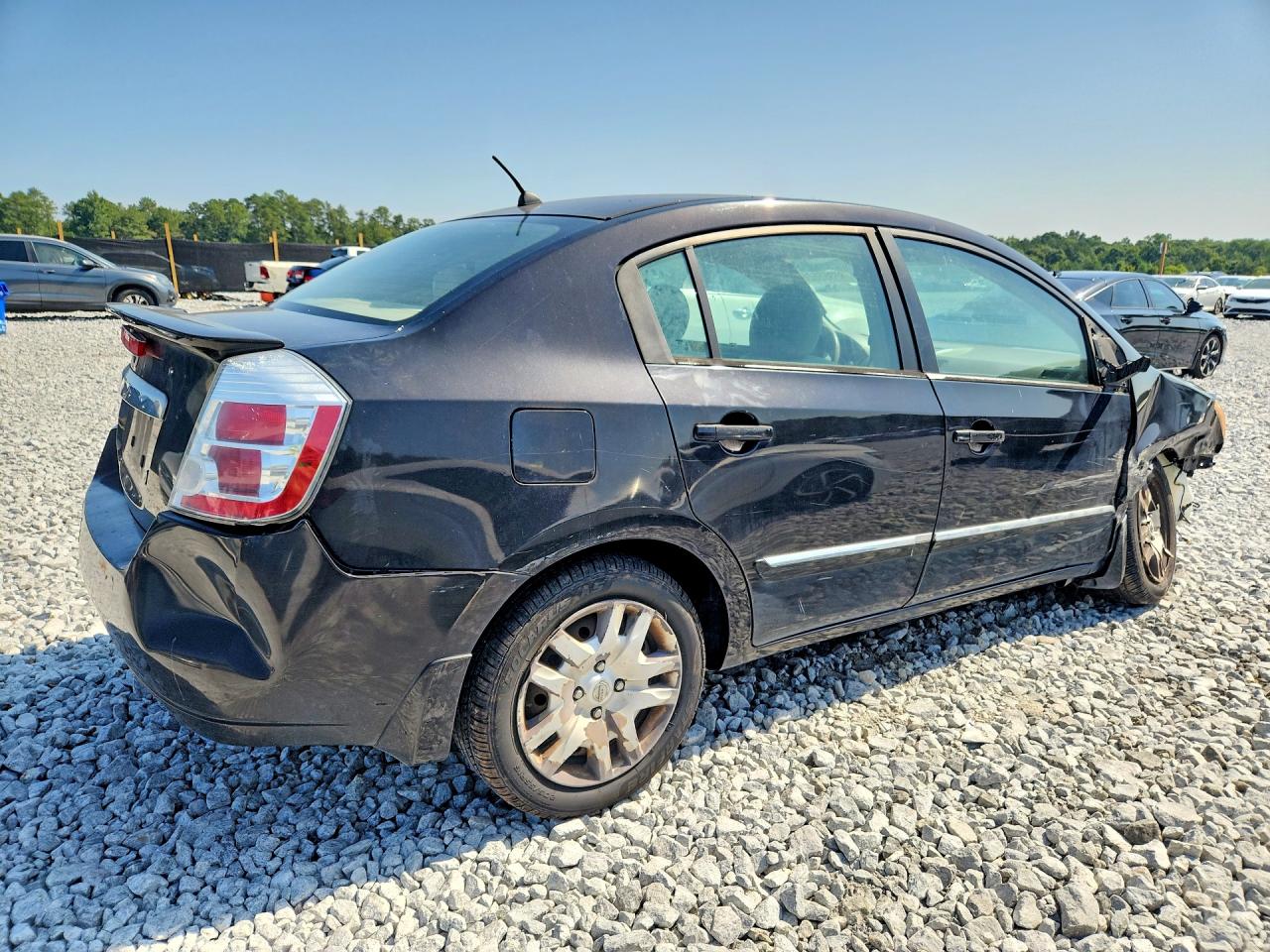 2012 Nissan Sentra 2.0 Черный vin: 3N1AB6AP4CL640008