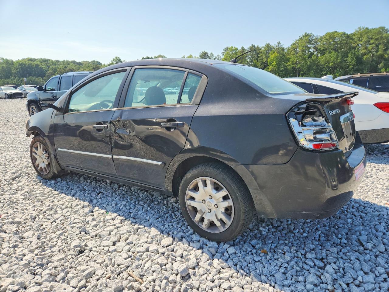 2012 Nissan Sentra 2.0 Черный vin: 3N1AB6AP4CL640008