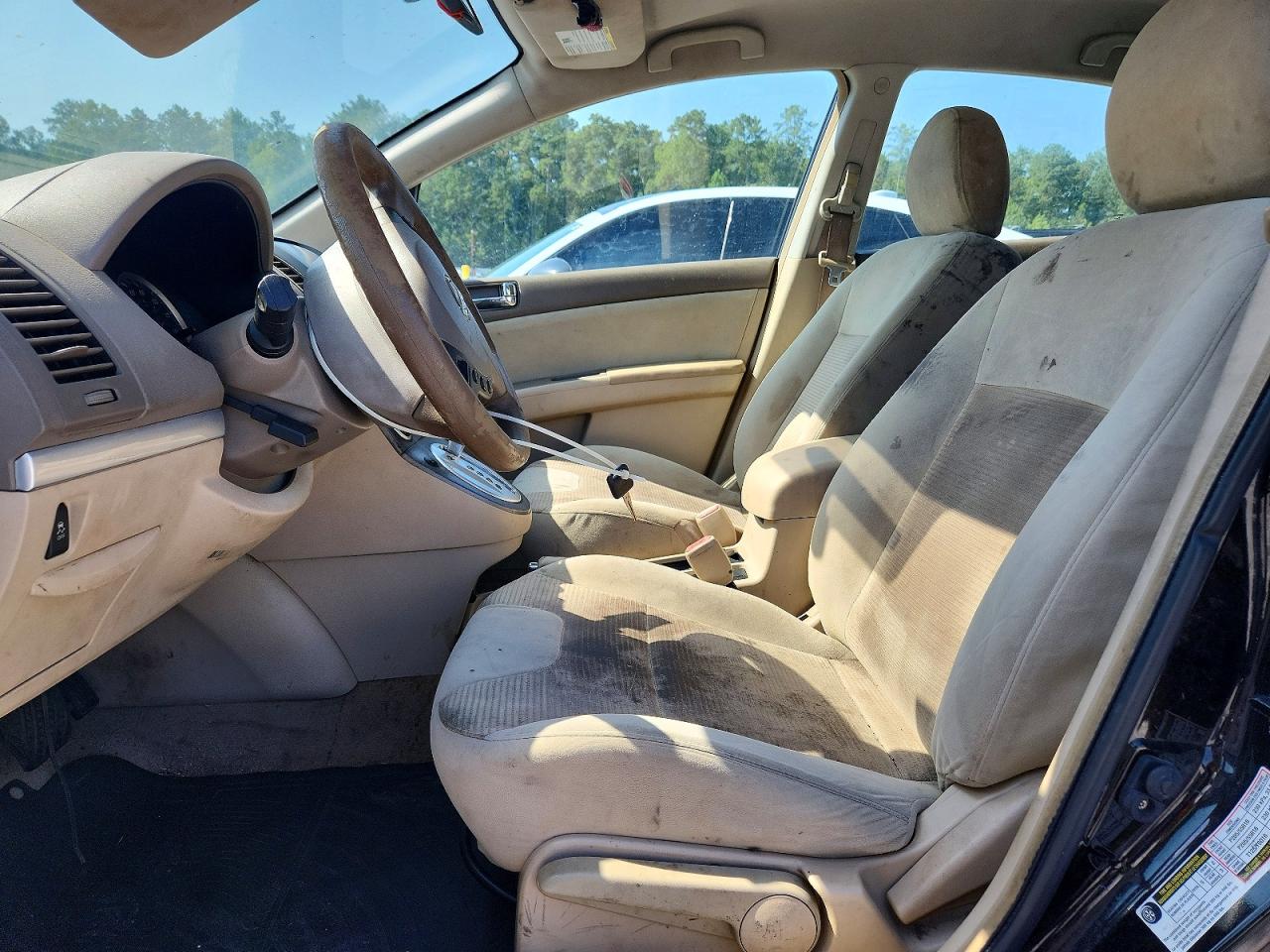 2012 Nissan Sentra 2.0 Черный vin: 3N1AB6AP4CL640008