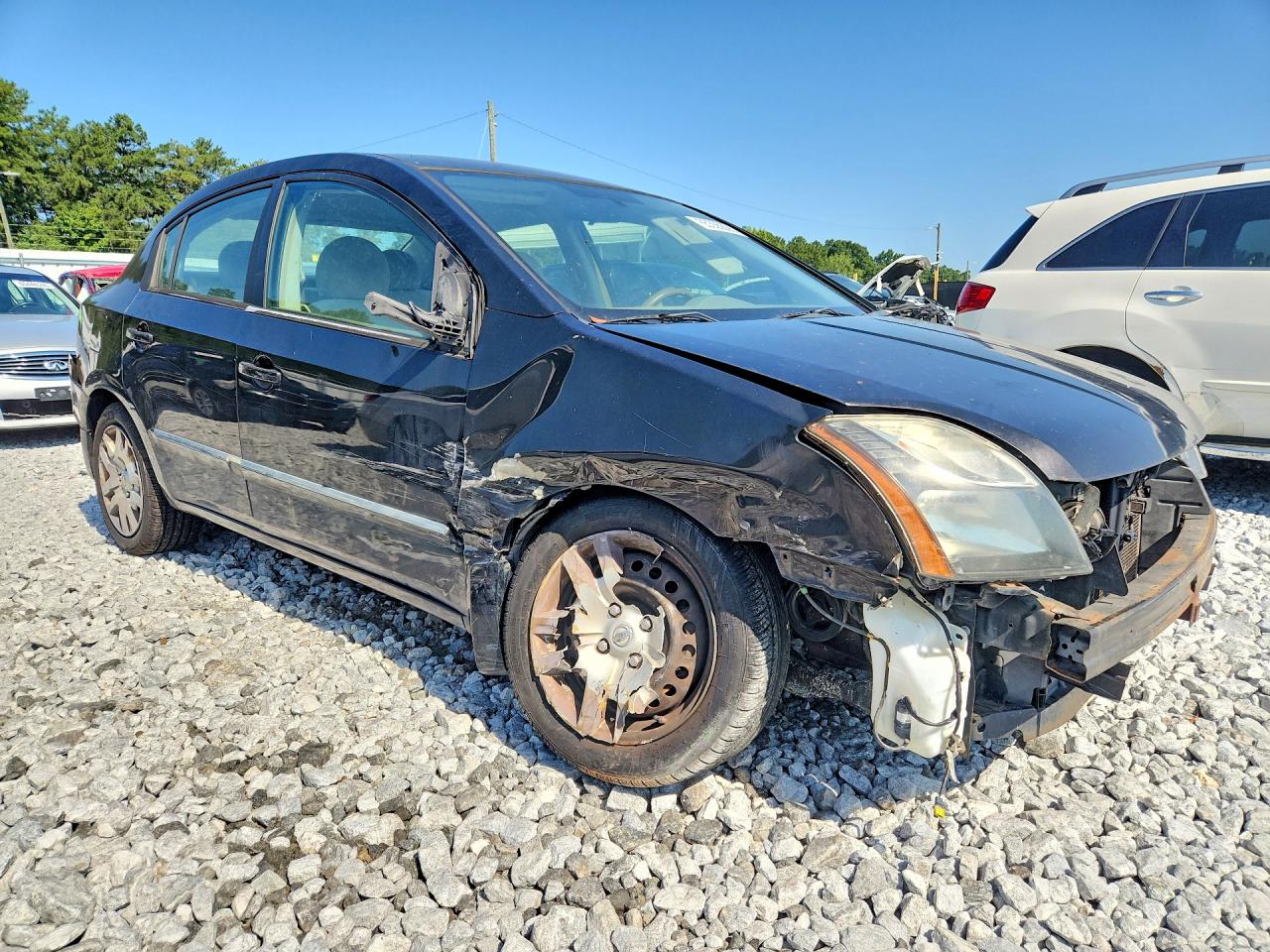 2012 Nissan Sentra 2.0 Черный vin: 3N1AB6AP4CL640008