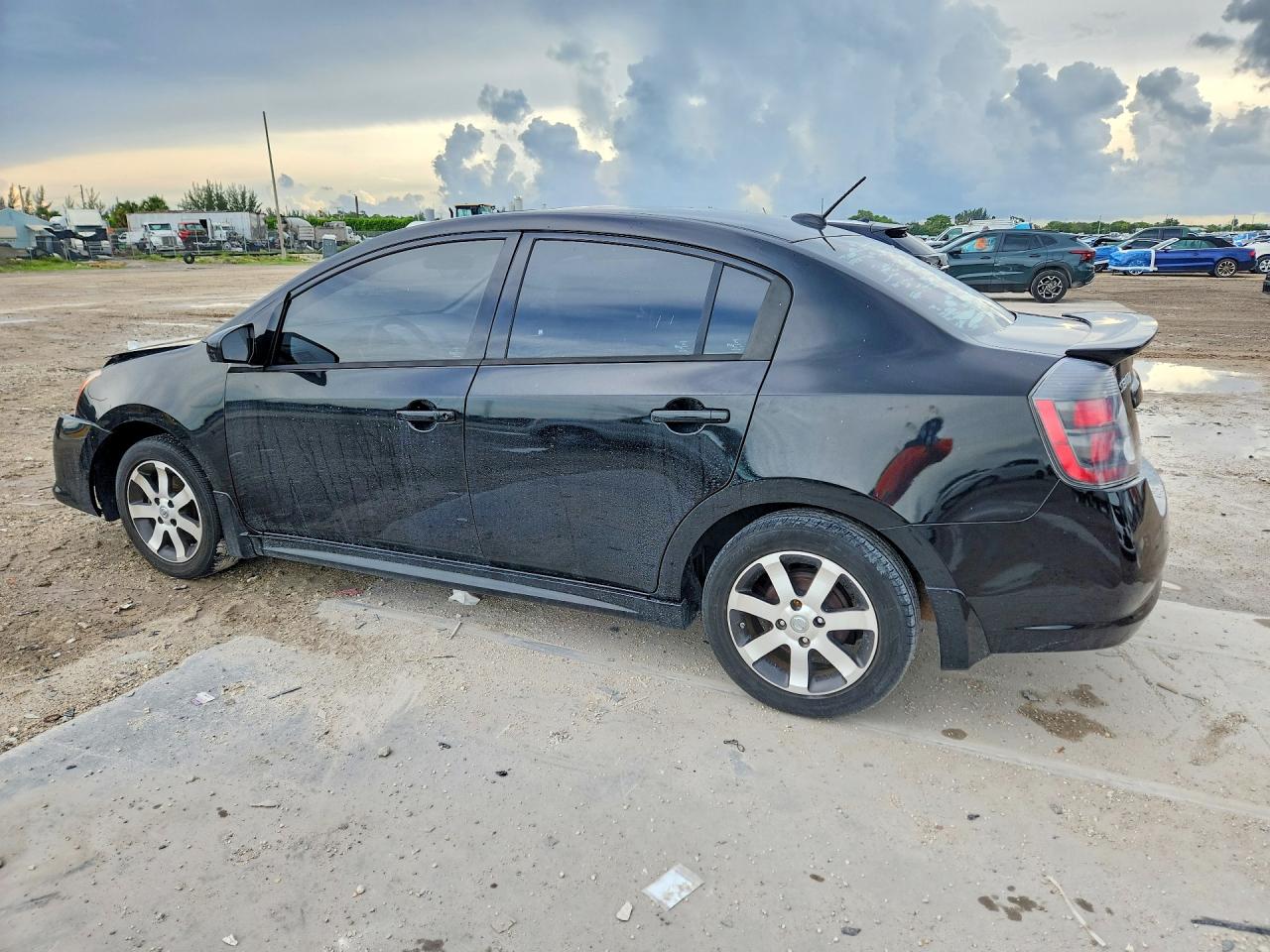 2012 Nissan Sentra 2.0 Черный vin: 3N1AB6AP4CL655074