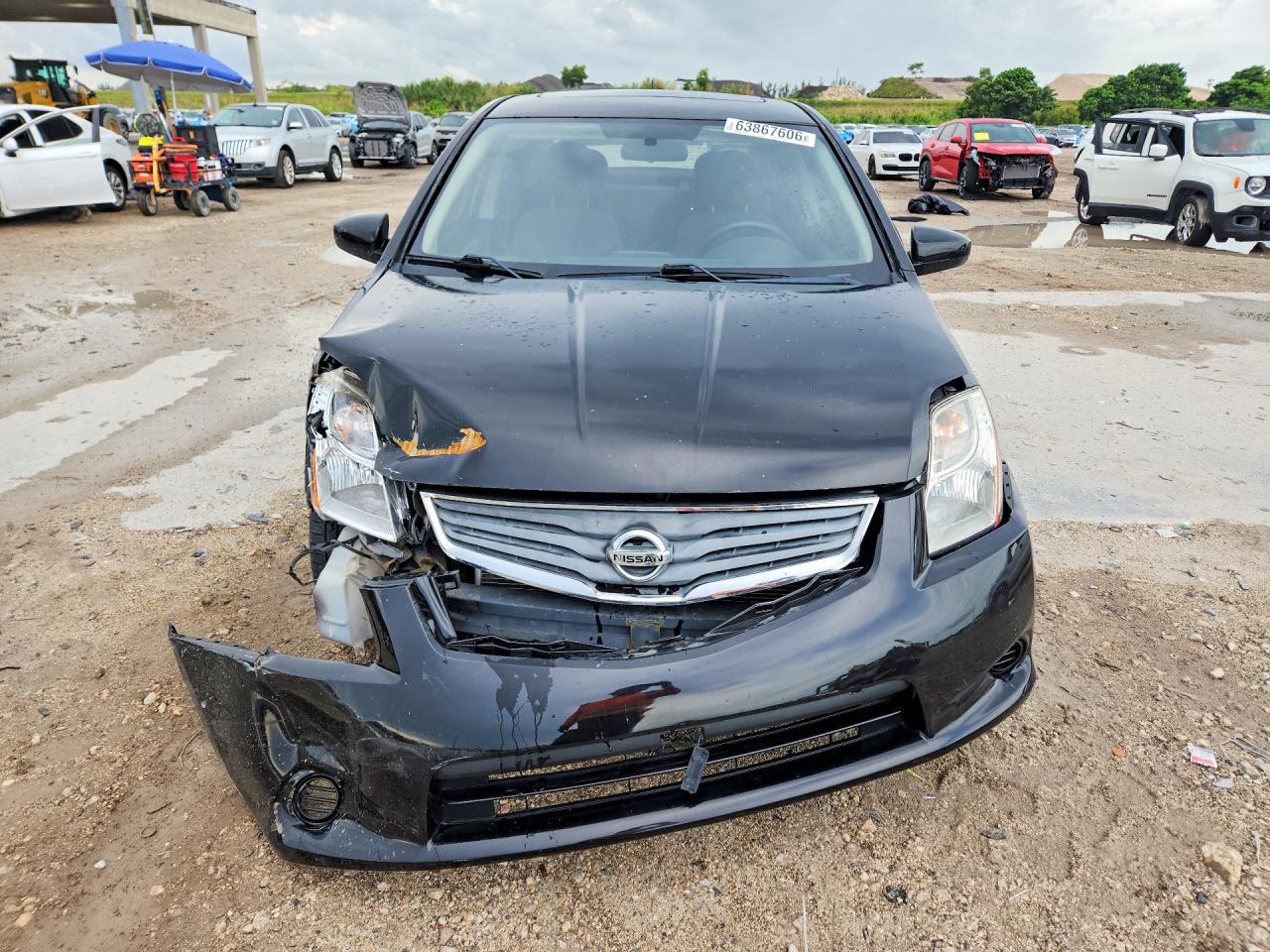 2012 Nissan Sentra 2.0 Черный vin: 3N1AB6AP4CL655074