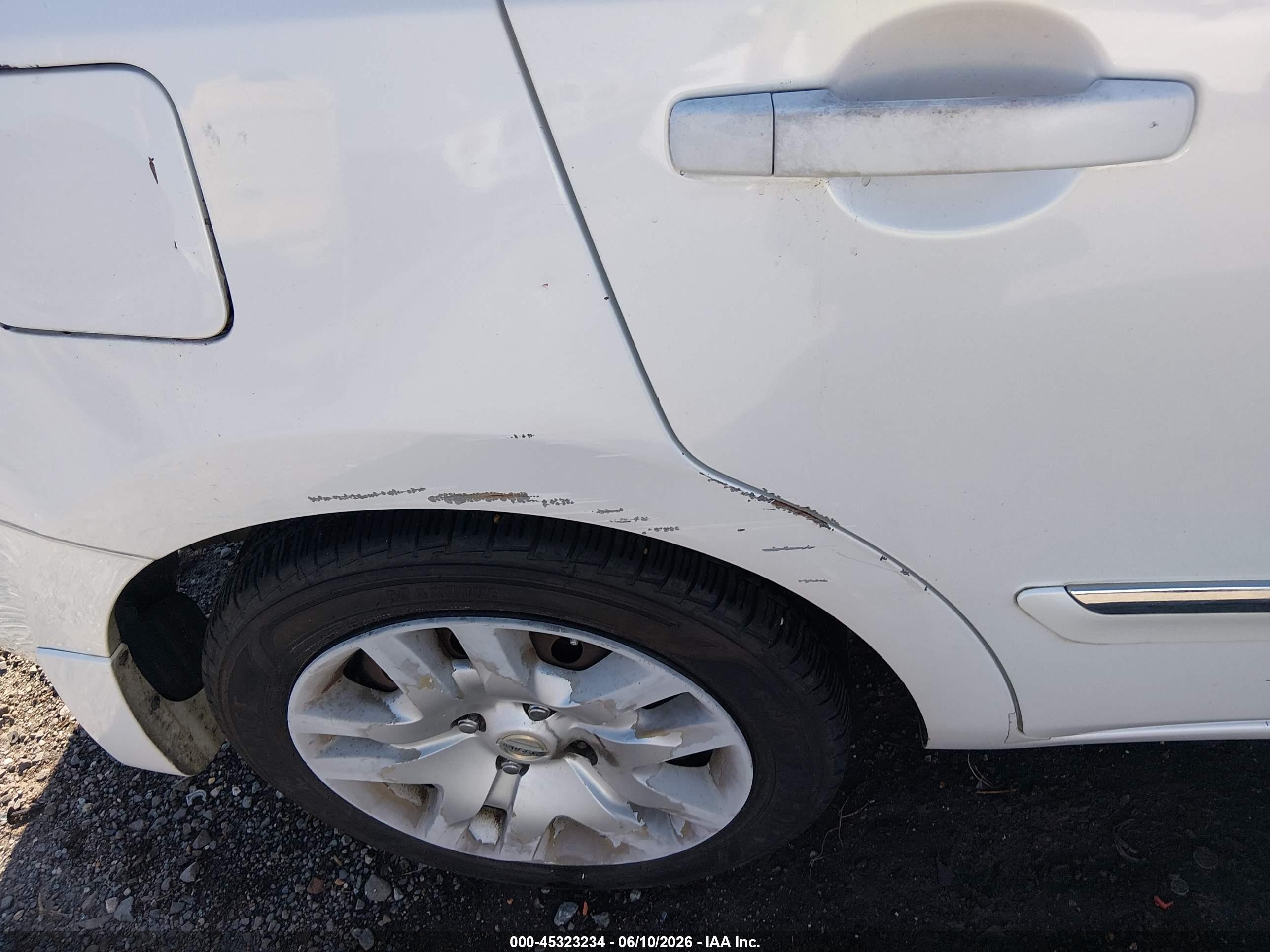 2012 Nissan Sentra 2.0 S White vin: 3N1AB6AP4CL658637