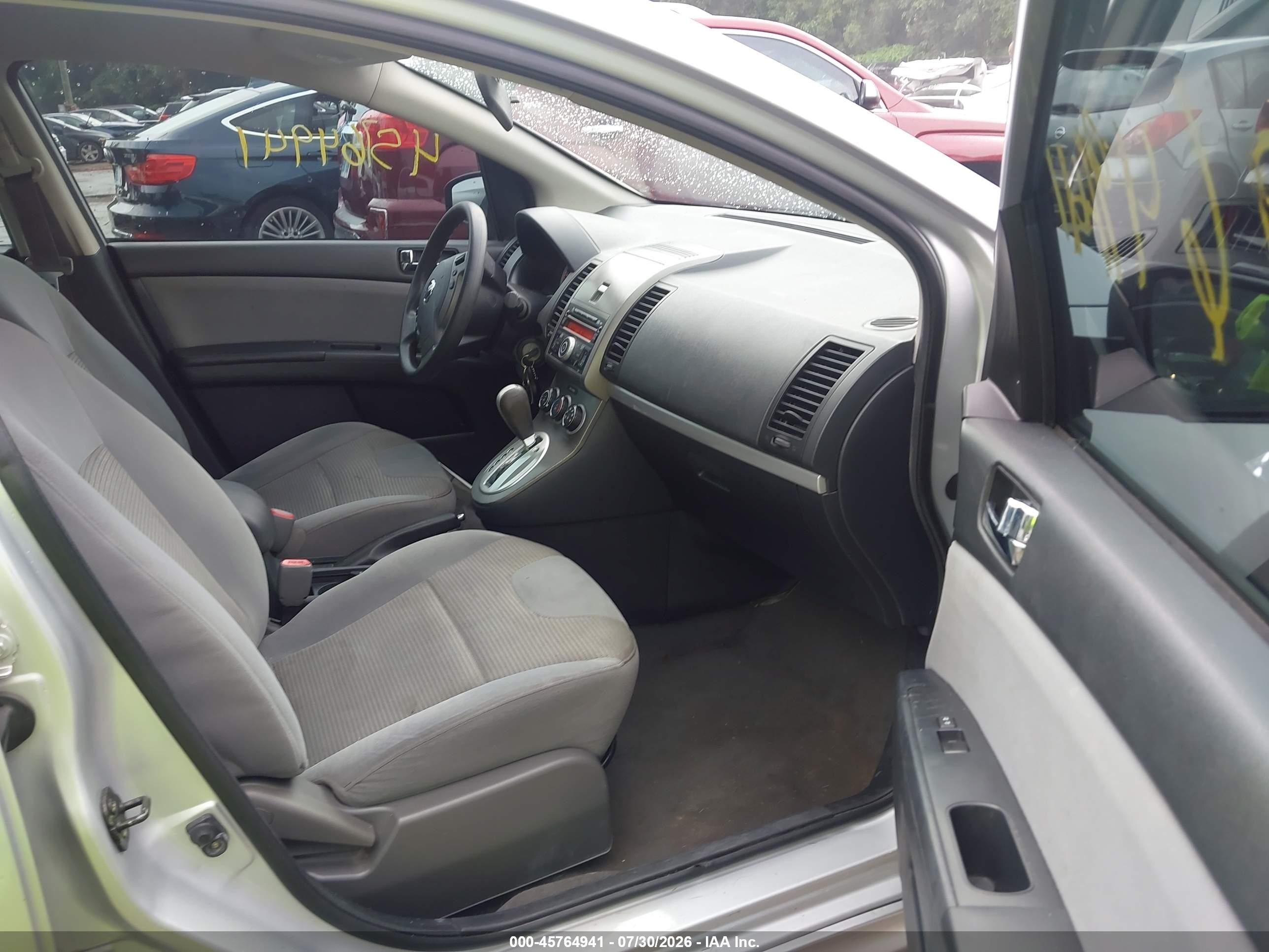2012 Nissan Sentra 2.0 Sr Silver vin: 3N1AB6AP4CL666933