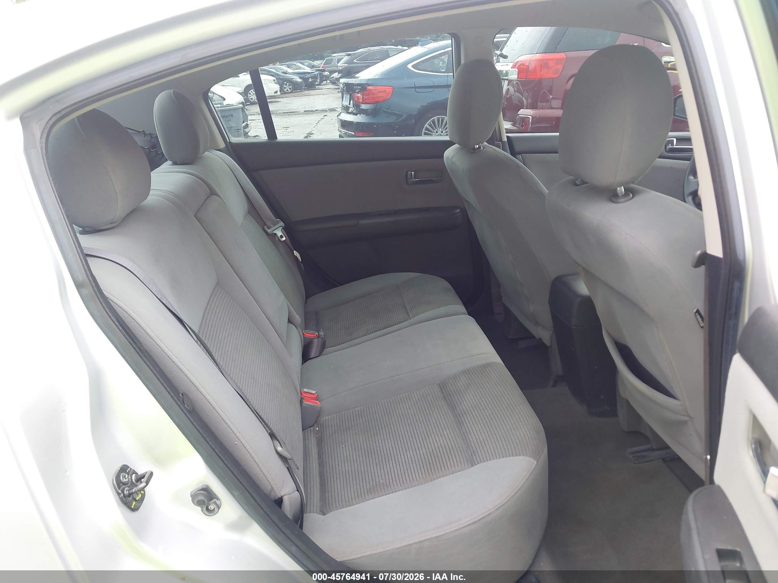 2012 Nissan Sentra 2.0 Sr Silver vin: 3N1AB6AP4CL666933