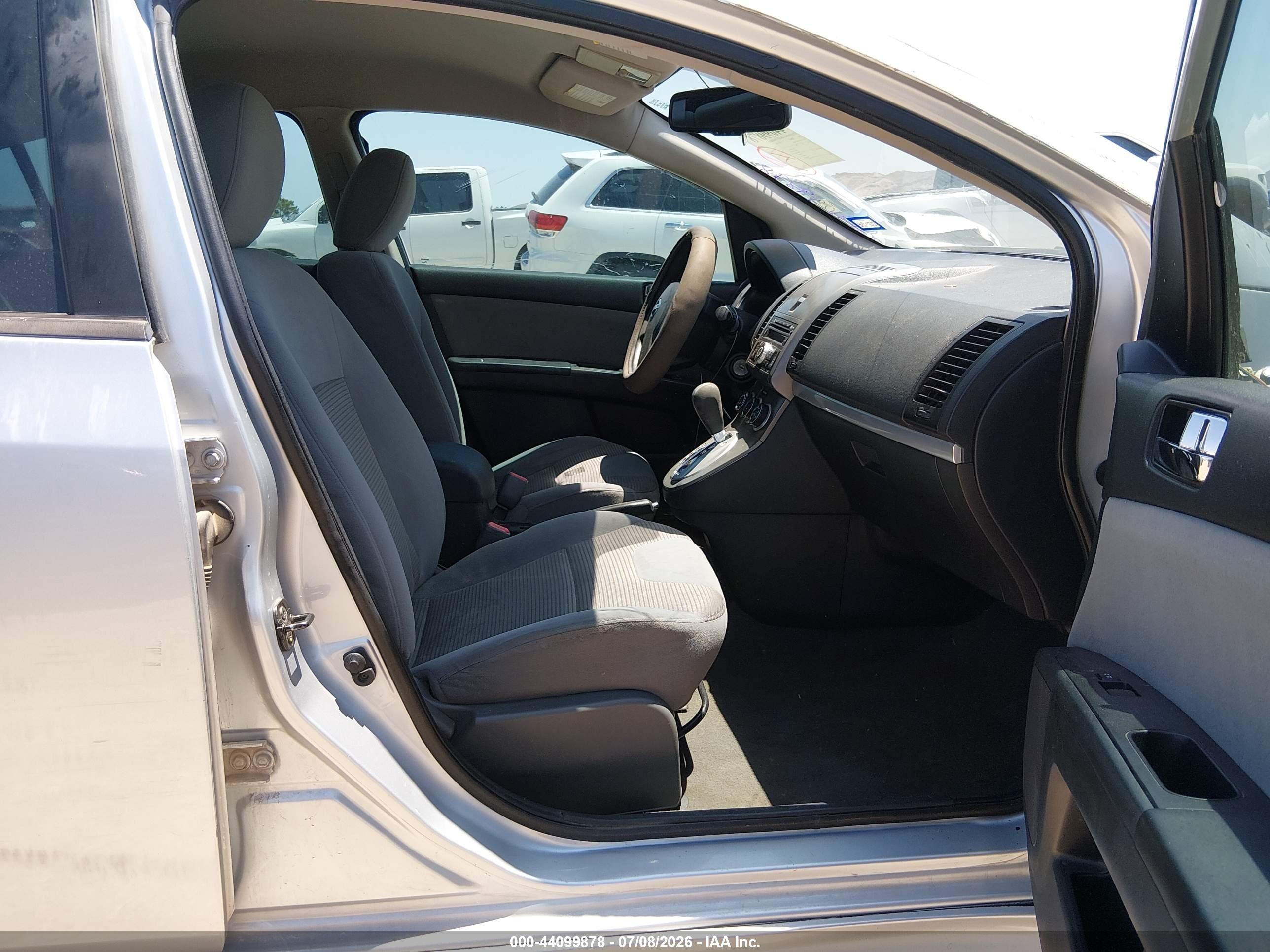 2012 Nissan Sentra 2.0 Sr Silver vin: 3N1AB6AP4CL668424