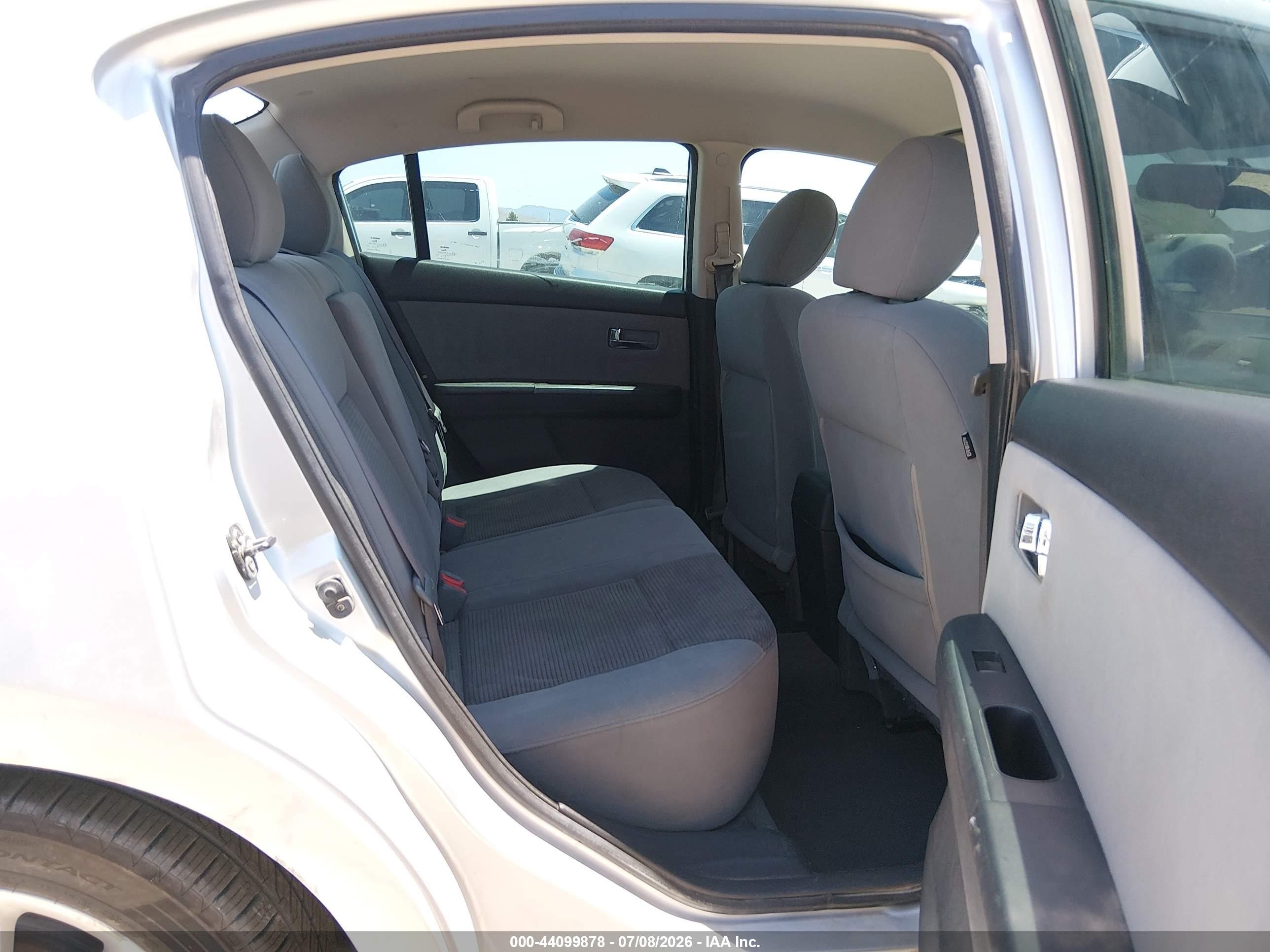 2012 Nissan Sentra 2.0 Sr Silver vin: 3N1AB6AP4CL668424