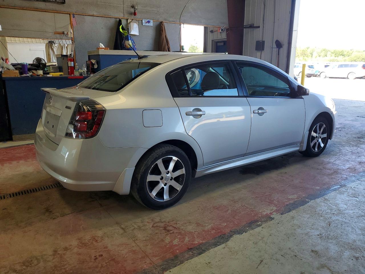 2012 Nissan Sentra 2.0 Silver vin: 3N1AB6AP4CL688771