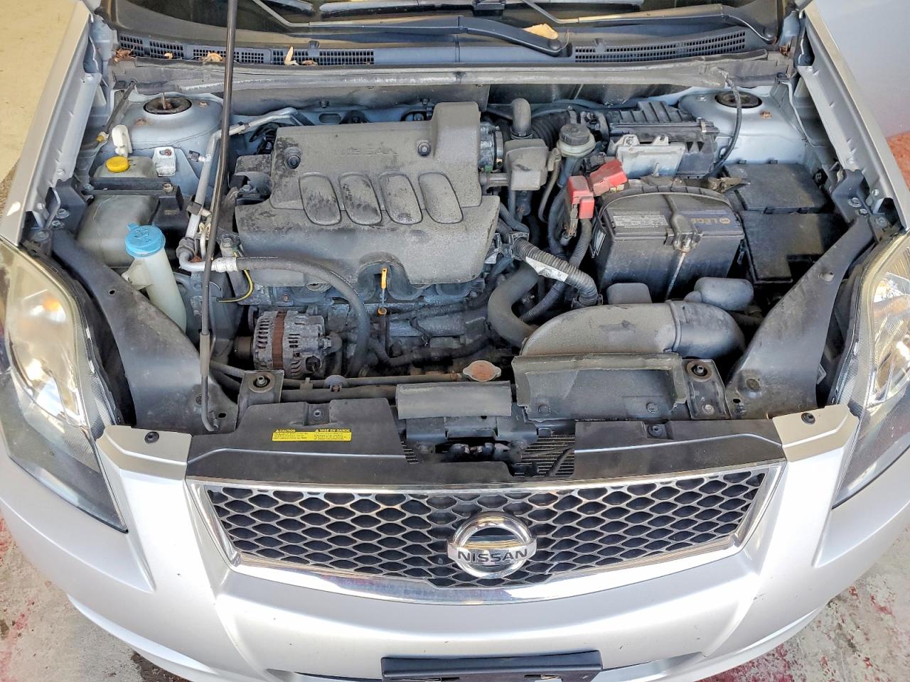 2012 Nissan Sentra 2.0 Silver vin: 3N1AB6AP4CL688771