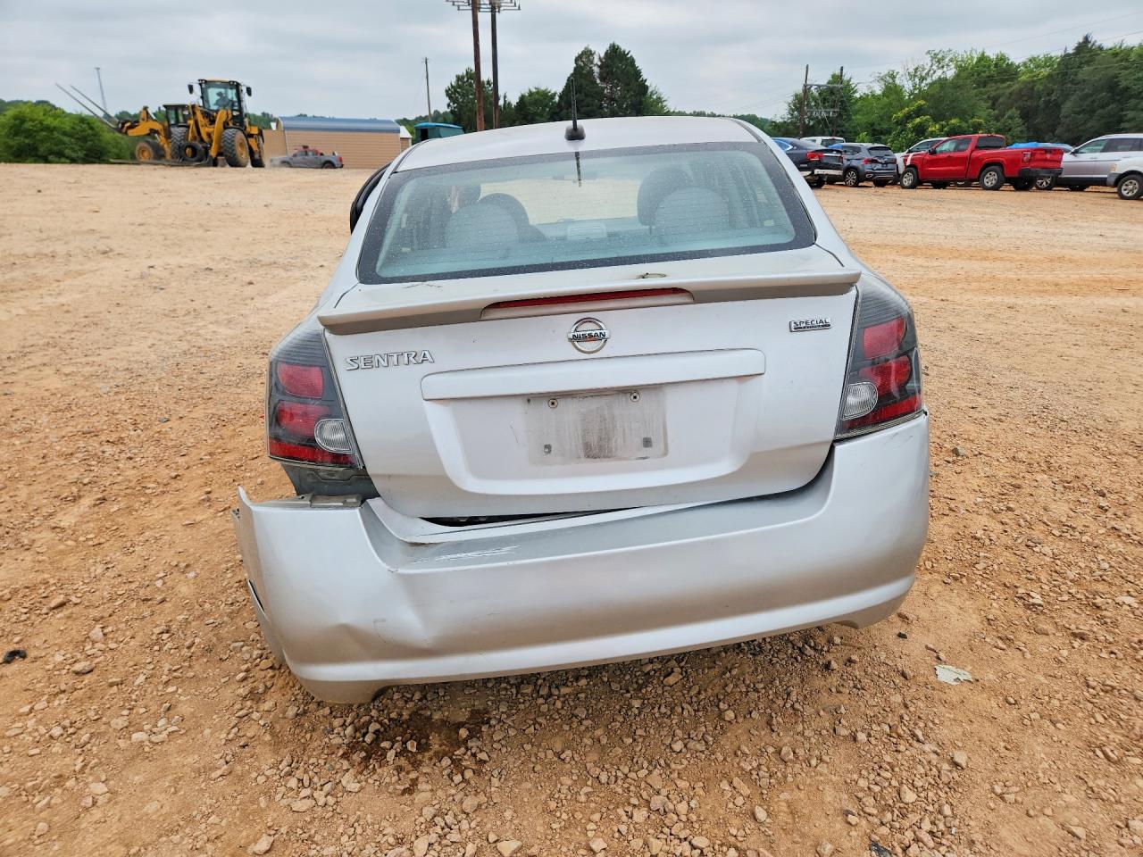 2012 Nissan Sentra 2.0 Silver vin: 3N1AB6AP4CL703821