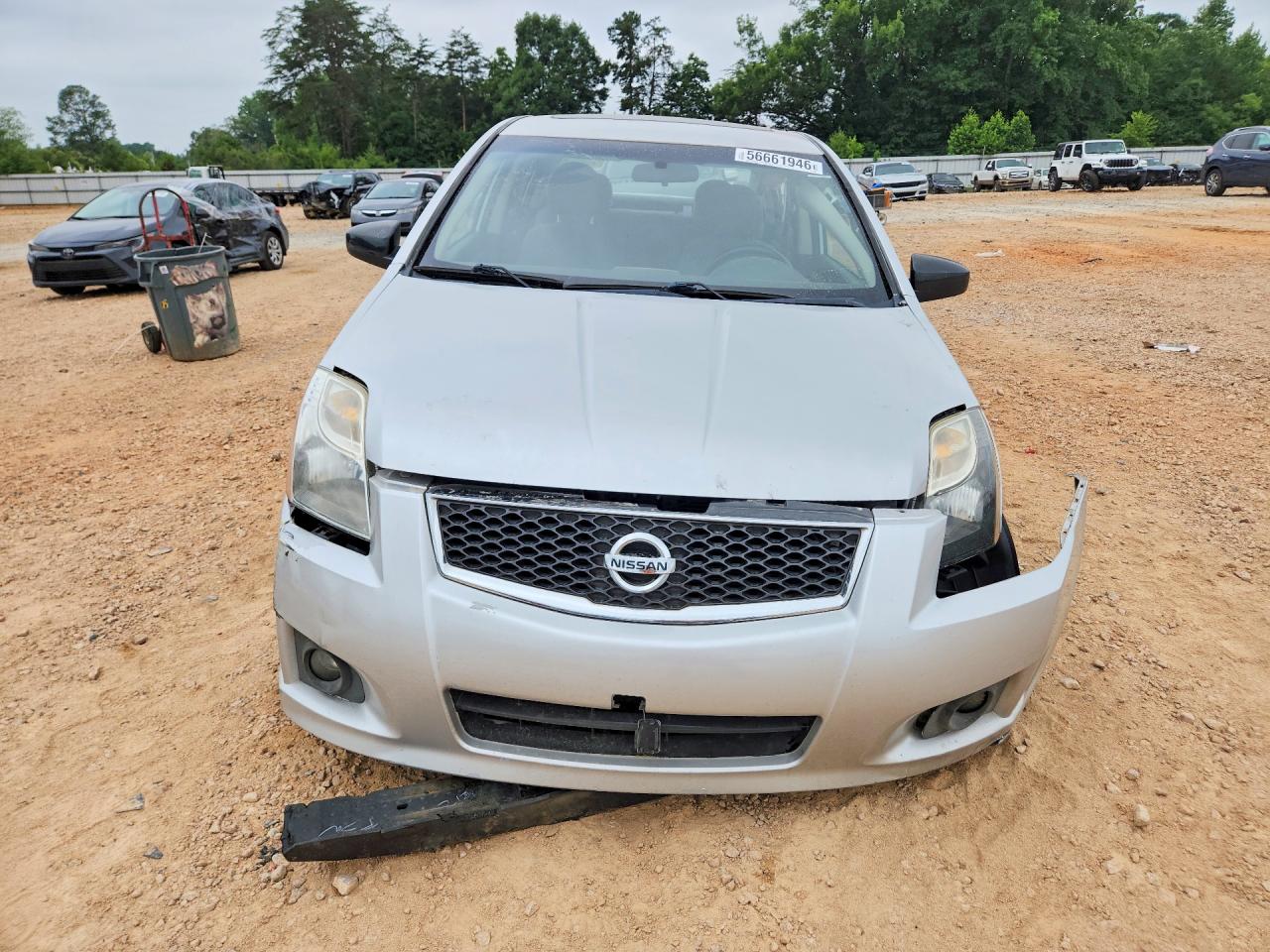 2012 Nissan Sentra 2.0 Silver vin: 3N1AB6AP4CL703821
