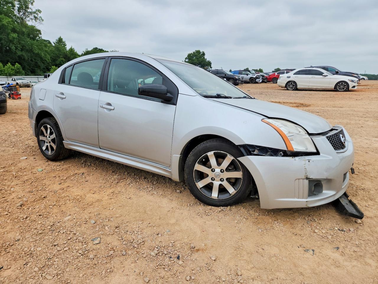 2012 Nissan Sentra 2.0 Silver vin: 3N1AB6AP4CL703821