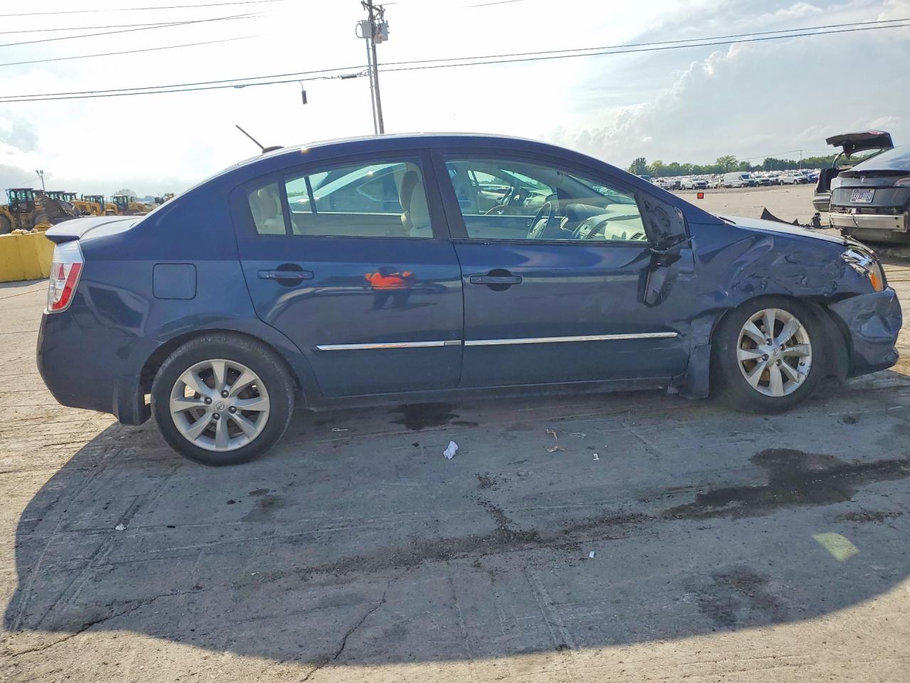 2012 Nissan Sentra 2.0 Blue vin: 3N1AB6AP4CL709649