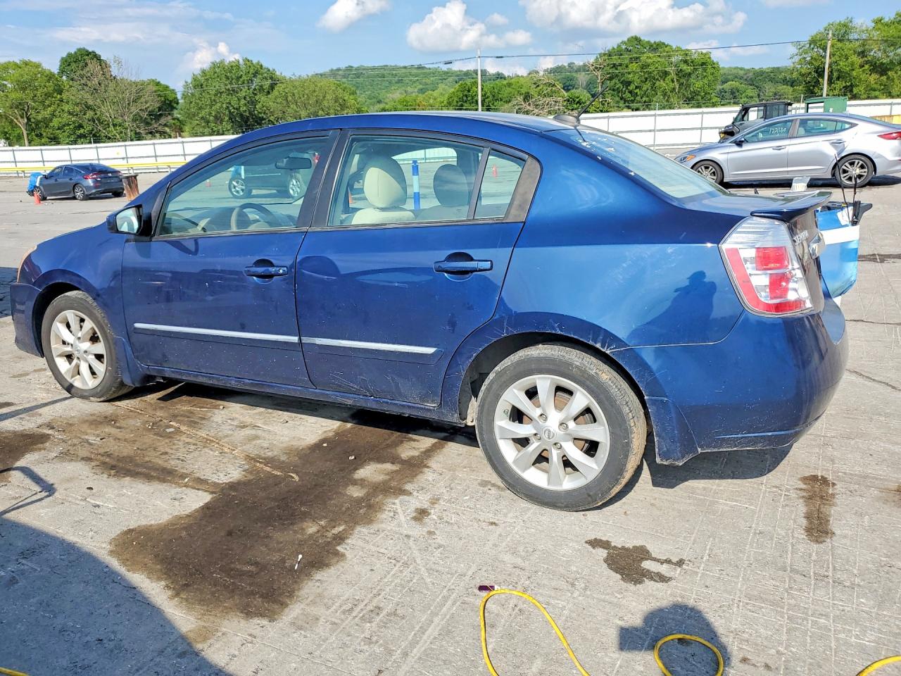 2012 Nissan Sentra 2.0 Blue vin: 3N1AB6AP4CL709649