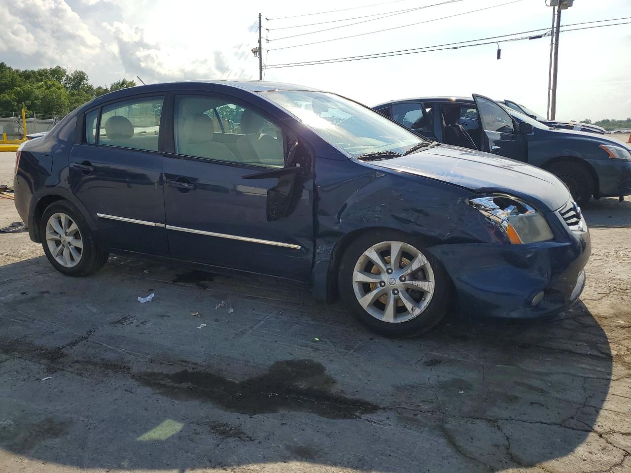 2012 Nissan Sentra 2.0 Blue vin: 3N1AB6AP4CL709649