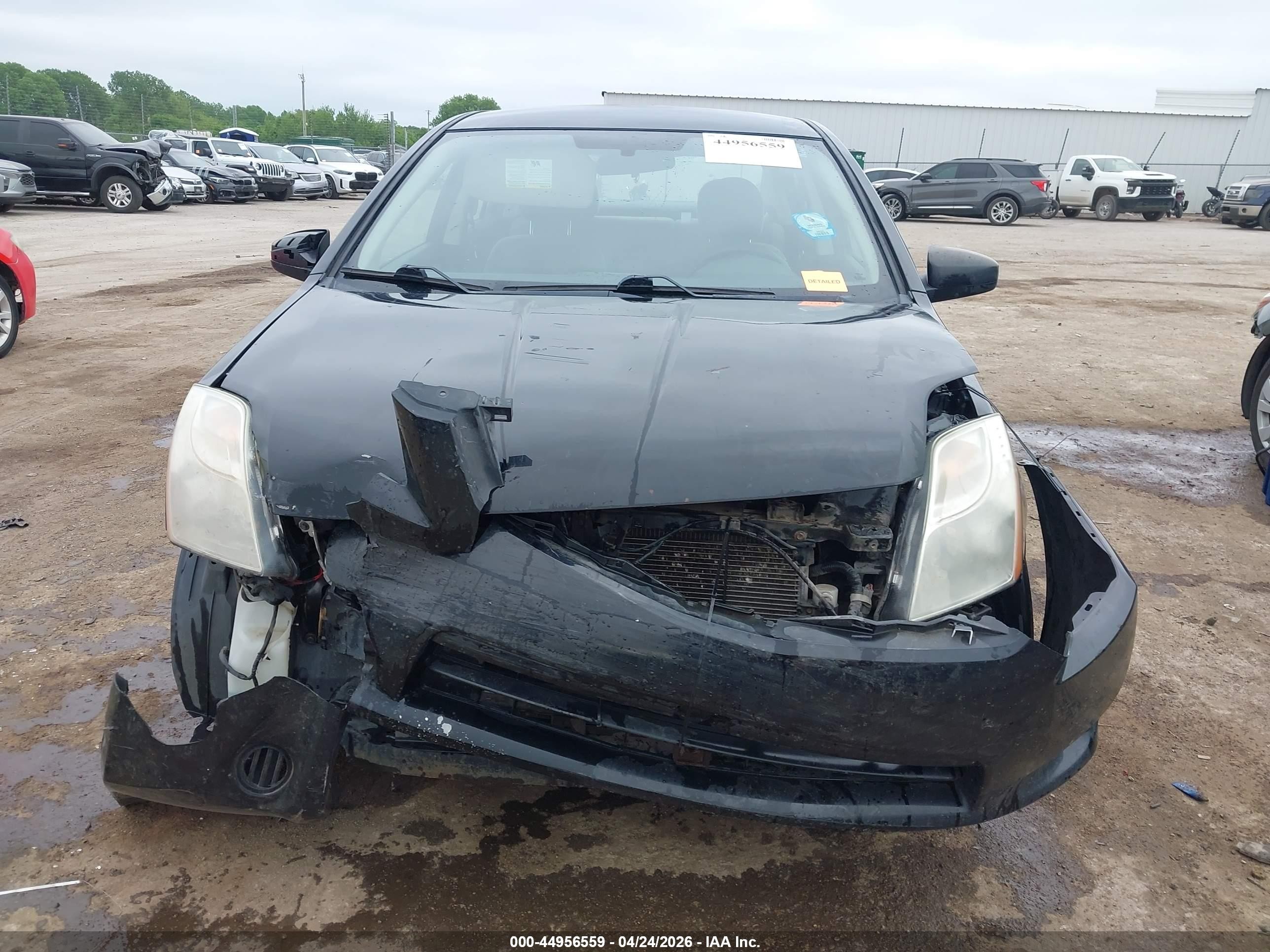 2012 Nissan Sentra 2.0 S Черный vin: 3N1AB6AP4CL713250