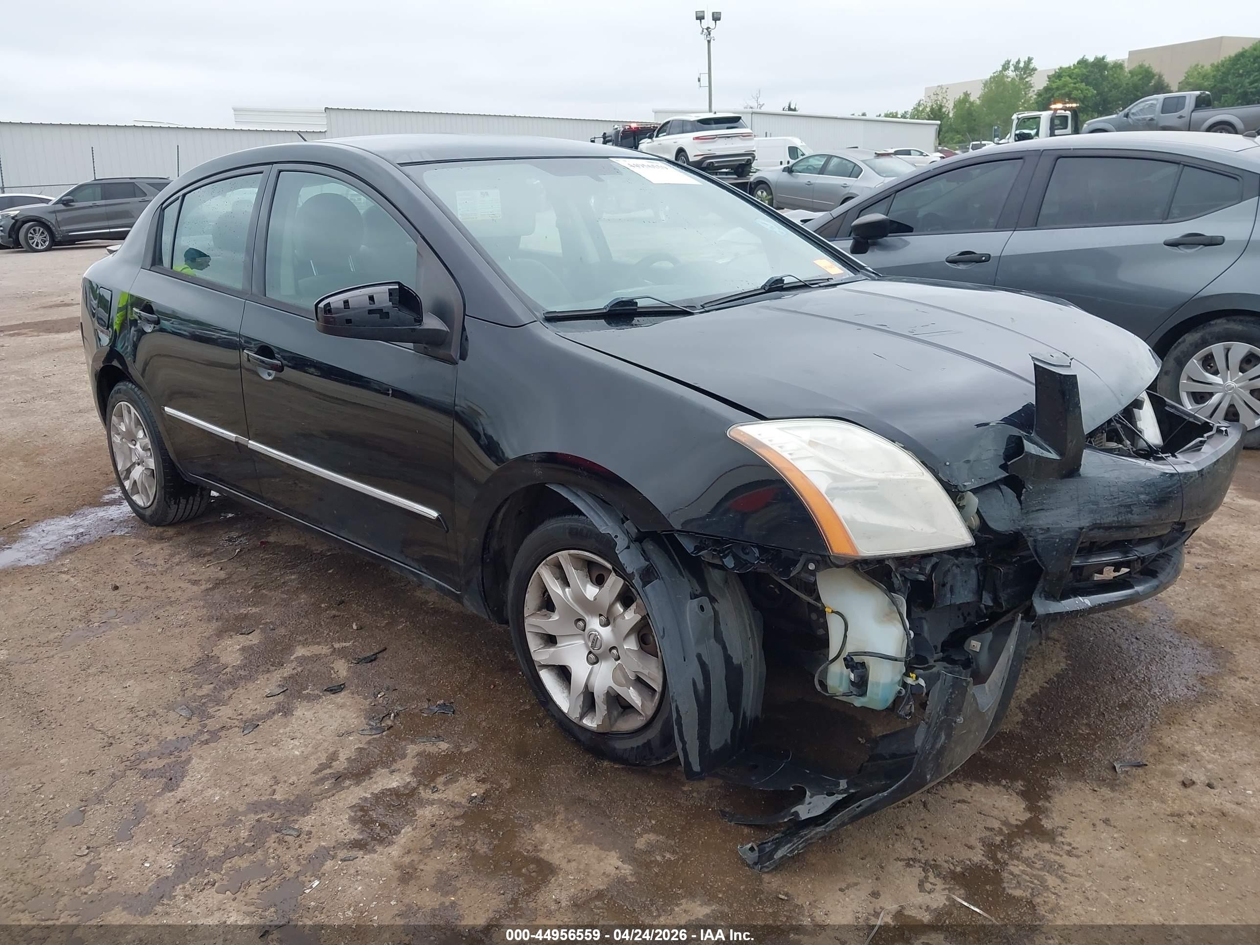 2012 Nissan Sentra 2.0 S Черный vin: 3N1AB6AP4CL713250