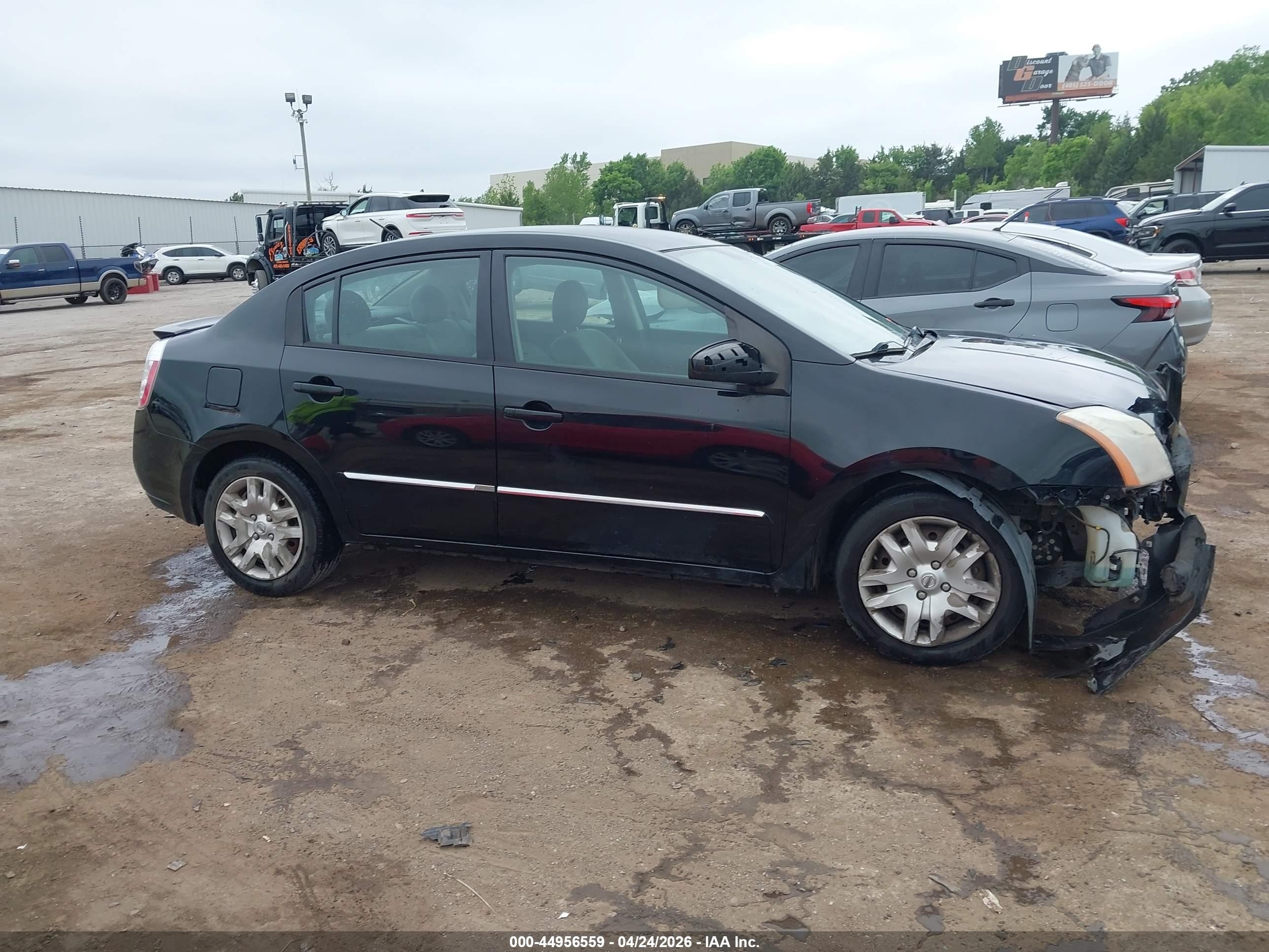 2012 Nissan Sentra 2.0 S Черный vin: 3N1AB6AP4CL713250
