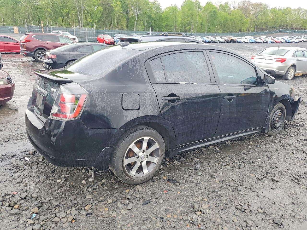 2012 Nissan Sentra 2.0 Black vin: 3N1AB6AP4CL715774