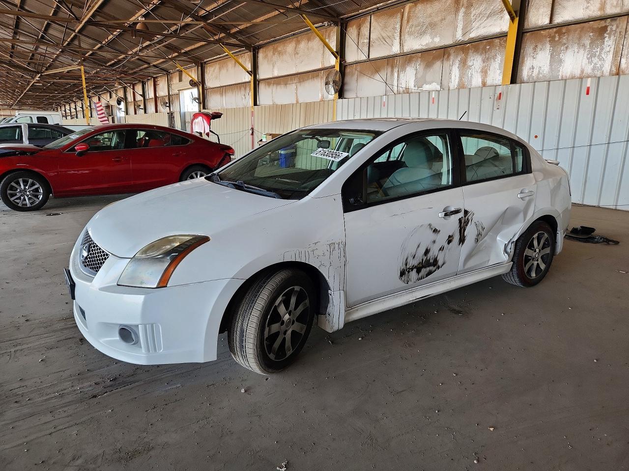 2012 Nissan Sentra 2.0 Белый vin: 3N1AB6AP4CL728525