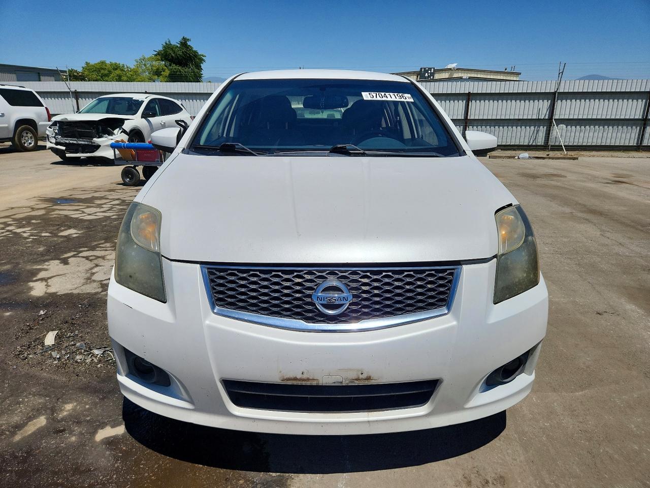 2012 Nissan Sentra 2.0 White vin: 3N1AB6AP4CL747088