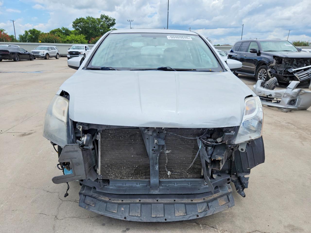 2012 Nissan Sentra 2.0 Silver vin: 3N1AB6AP4CL754476