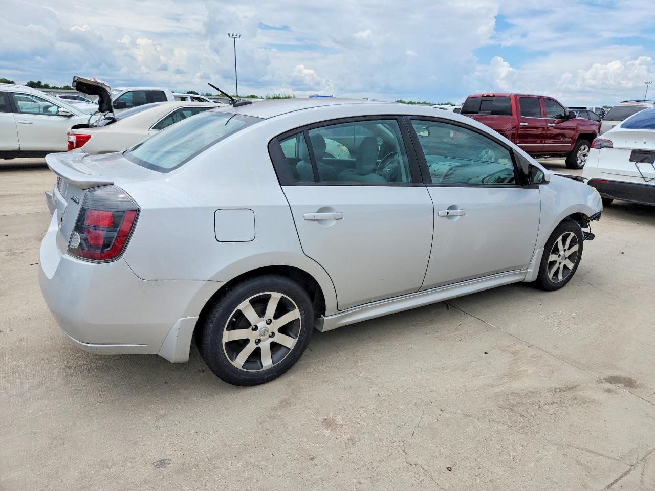 2012 Nissan Sentra 2.0 Silver vin: 3N1AB6AP4CL754476