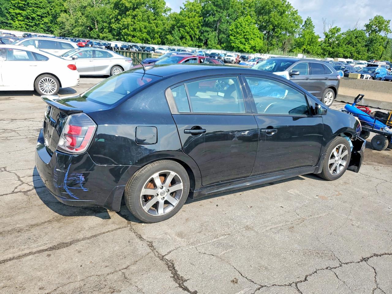 2012 Nissan Sentra 2.0 Black vin: 3N1AB6AP4CL760407