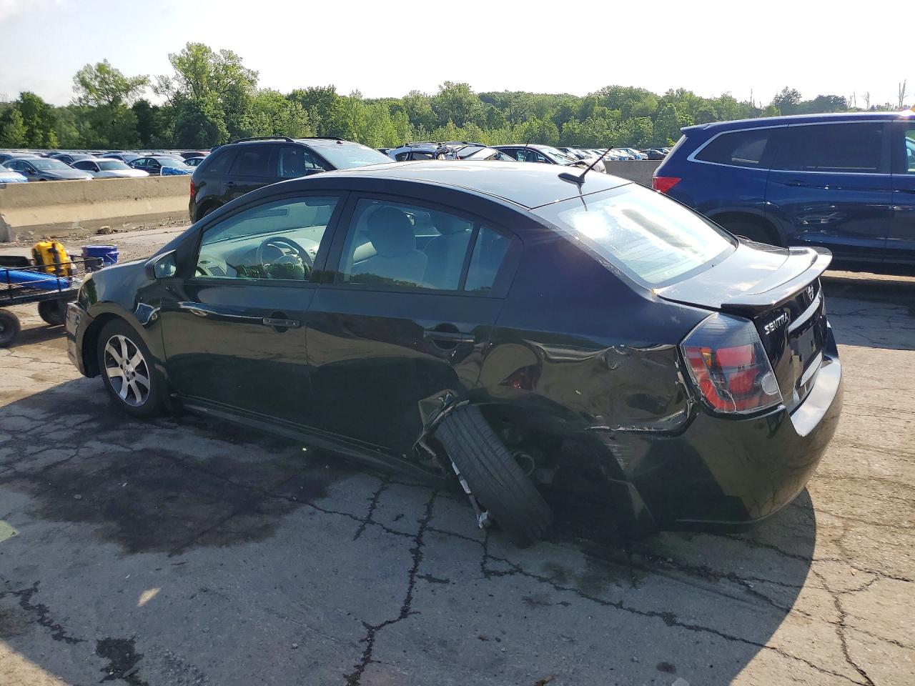 2012 Nissan Sentra 2.0 Black vin: 3N1AB6AP4CL760407