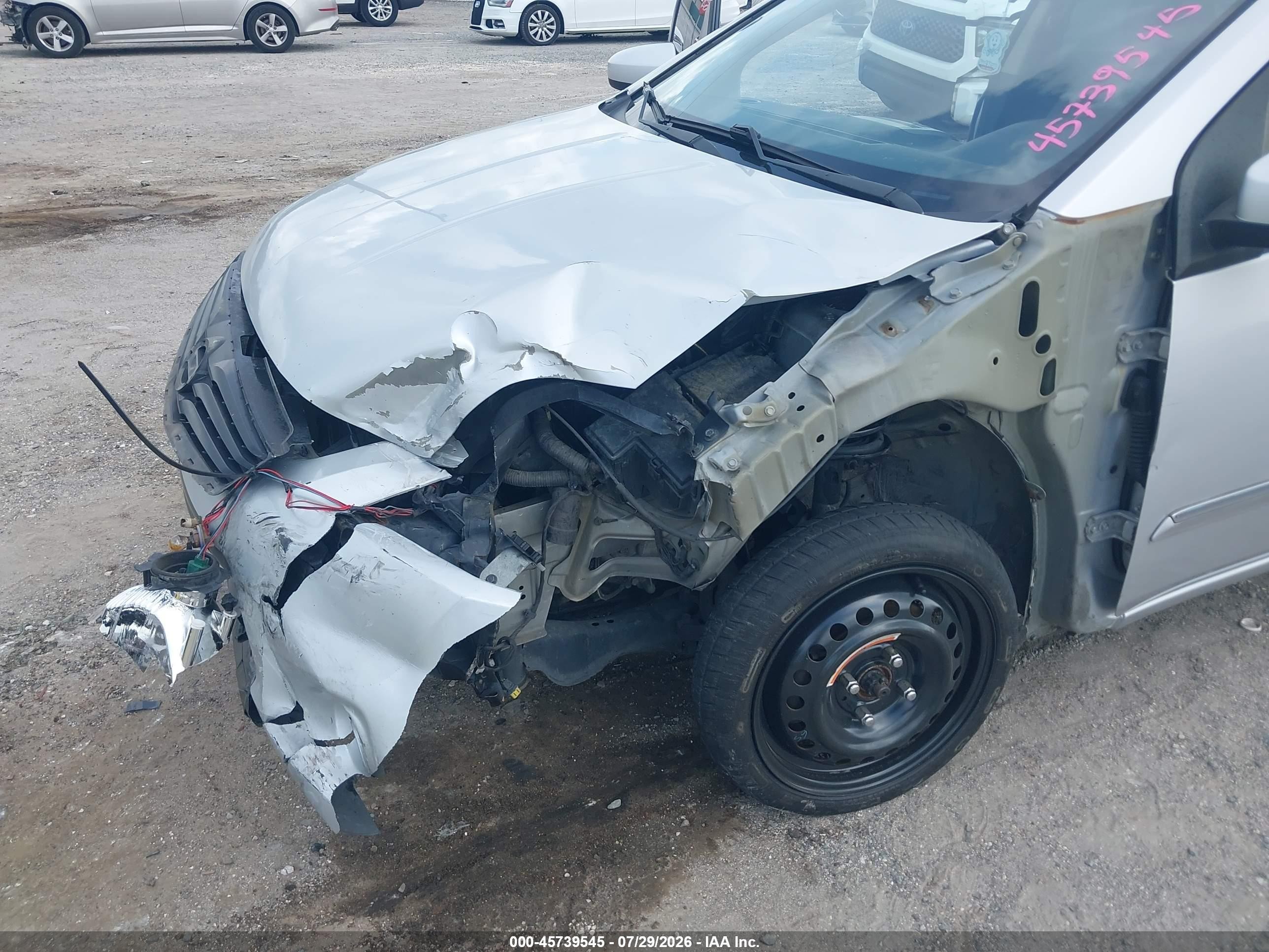 2012 Nissan Sentra 2.0 S Серебряный vin: 3N1AB6AP4CL776364