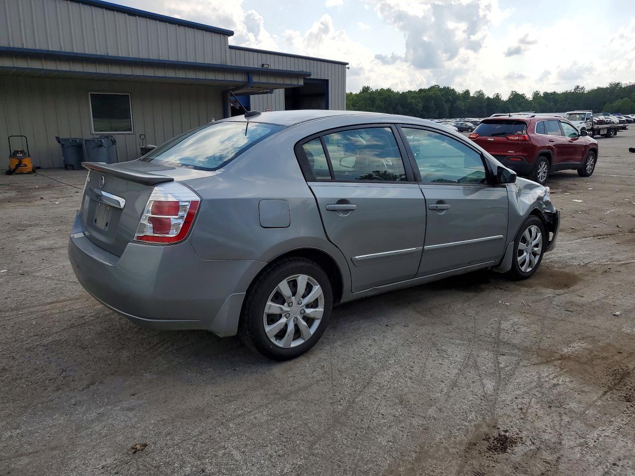 2012 Nissan Sentra 2.0 Silver vin: 3N1AB6AP4CL777501